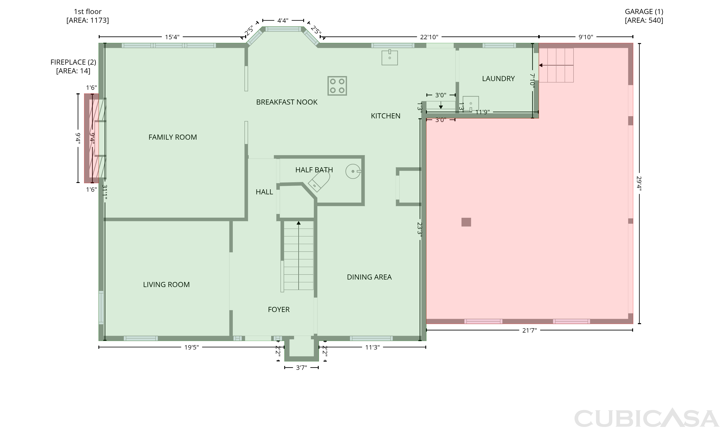 Main Floor of 3176 Hagerty Dr, Charleston, SC