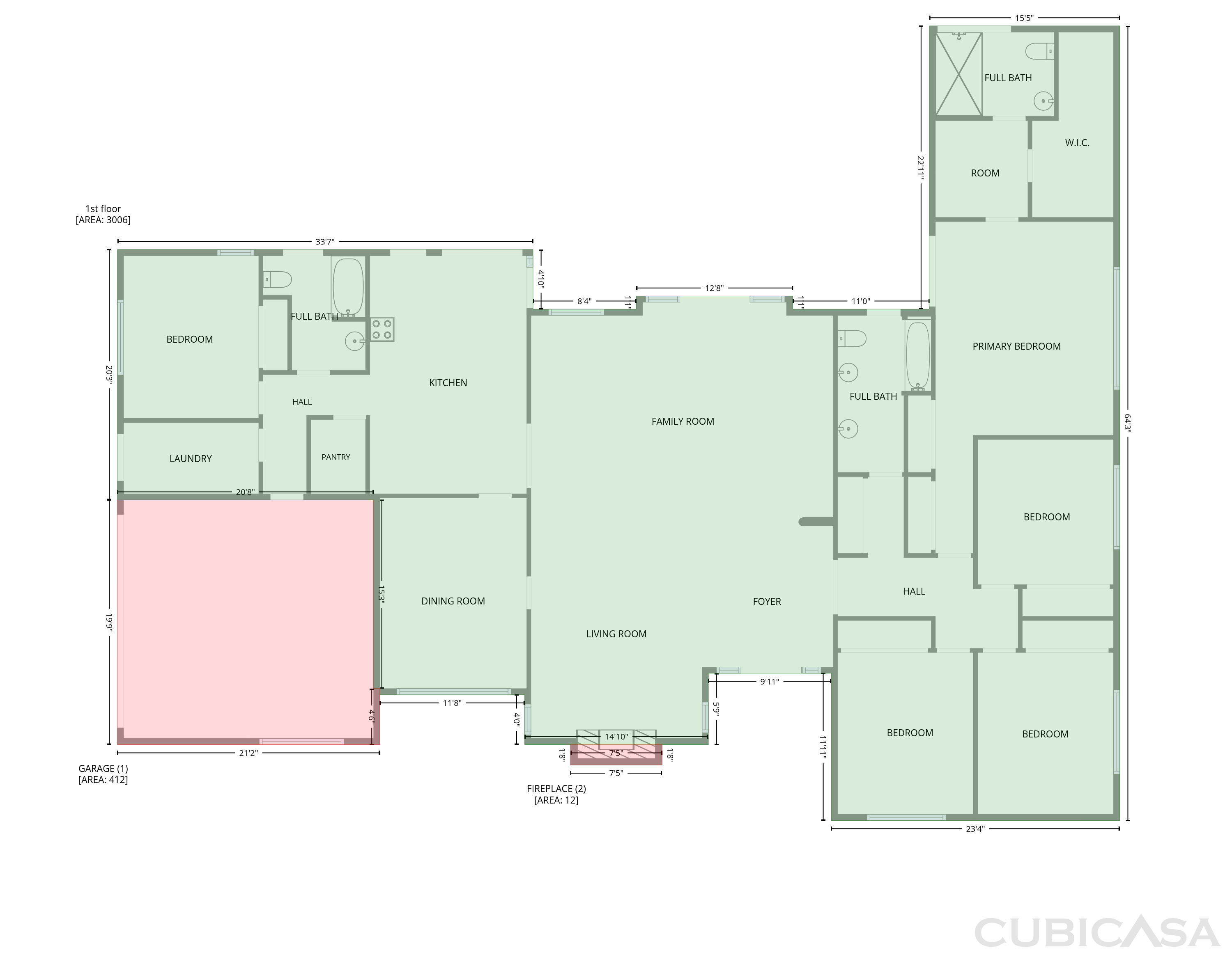 Main Floor of 7745 SW 183rd Ter, Palmetto Bay, FL