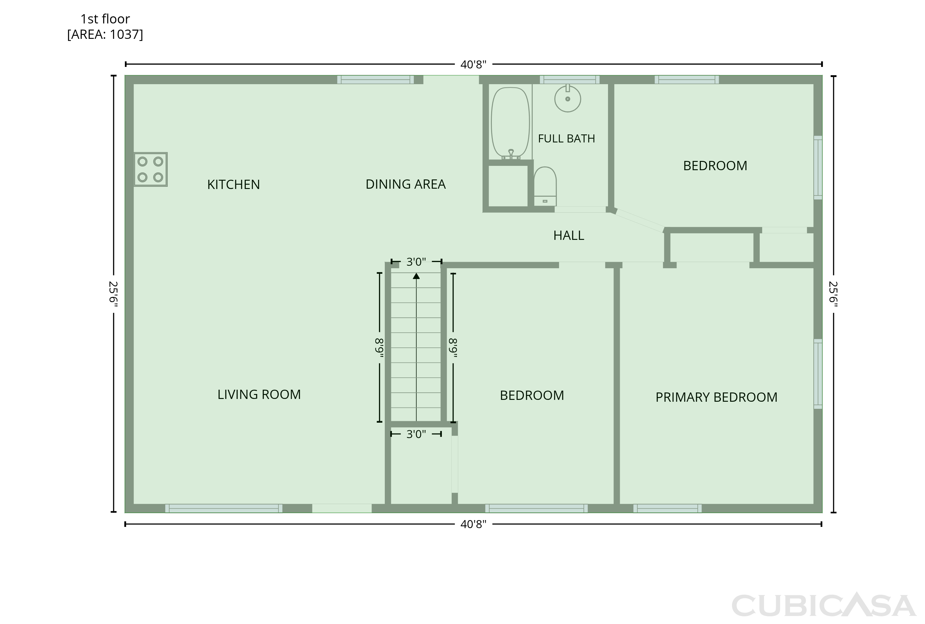 Second Floor of 2884 Kingston Ave, Grove City, OH