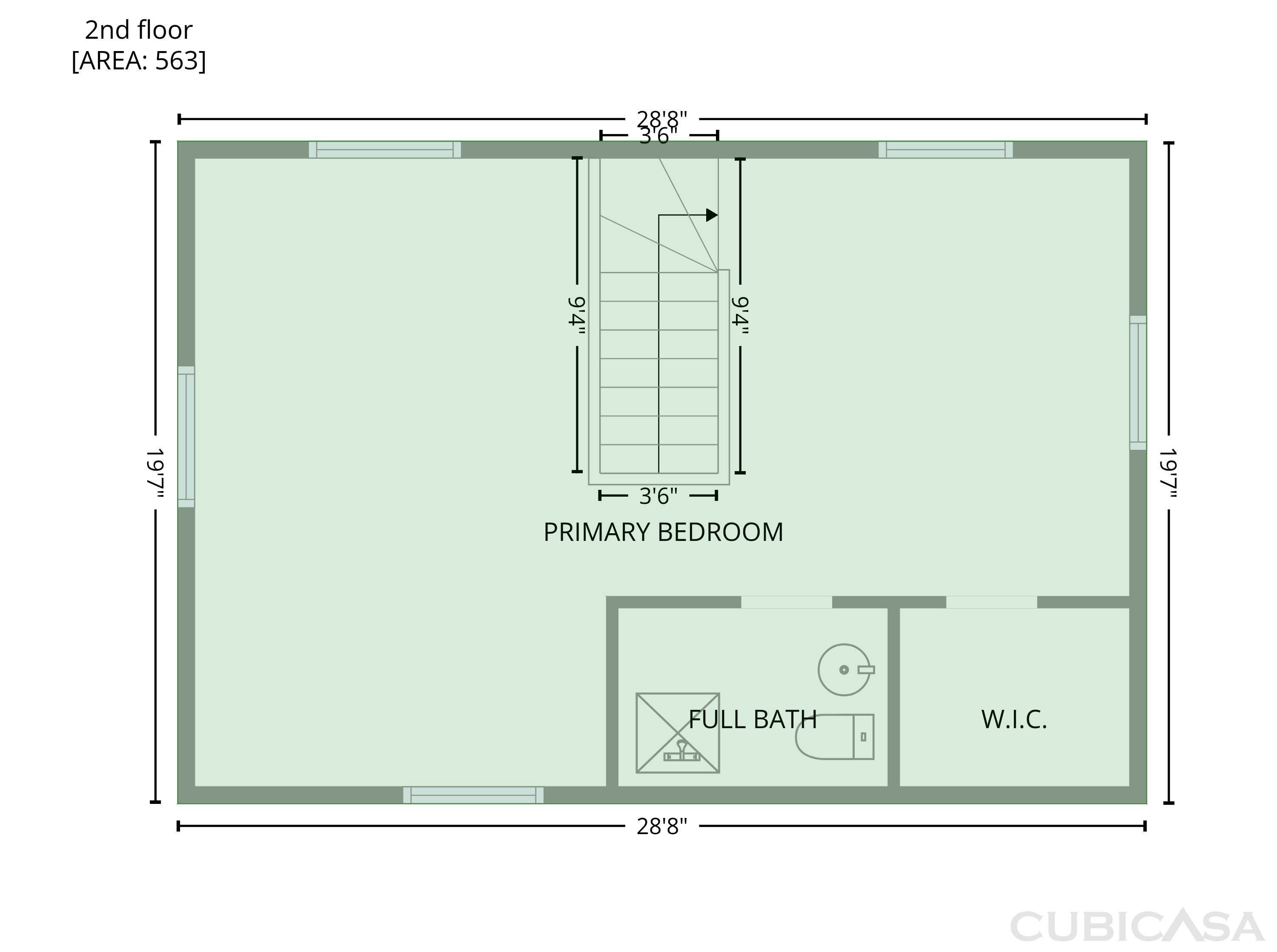Second Floor of 123 Merry Way, Gun Barrel City, TX