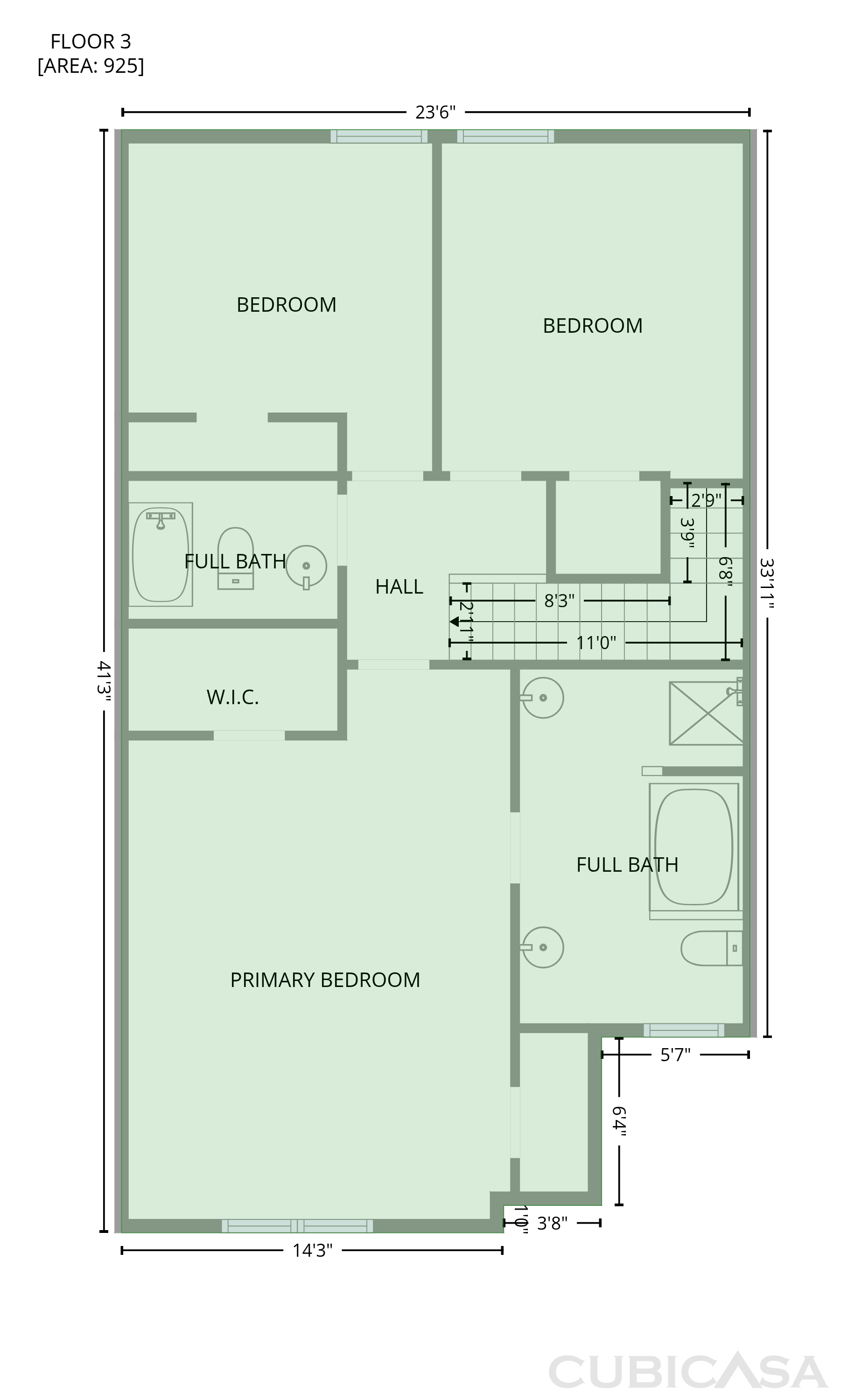 Third Floor of 1622 Halliard Dr, Lawrenceville, GA