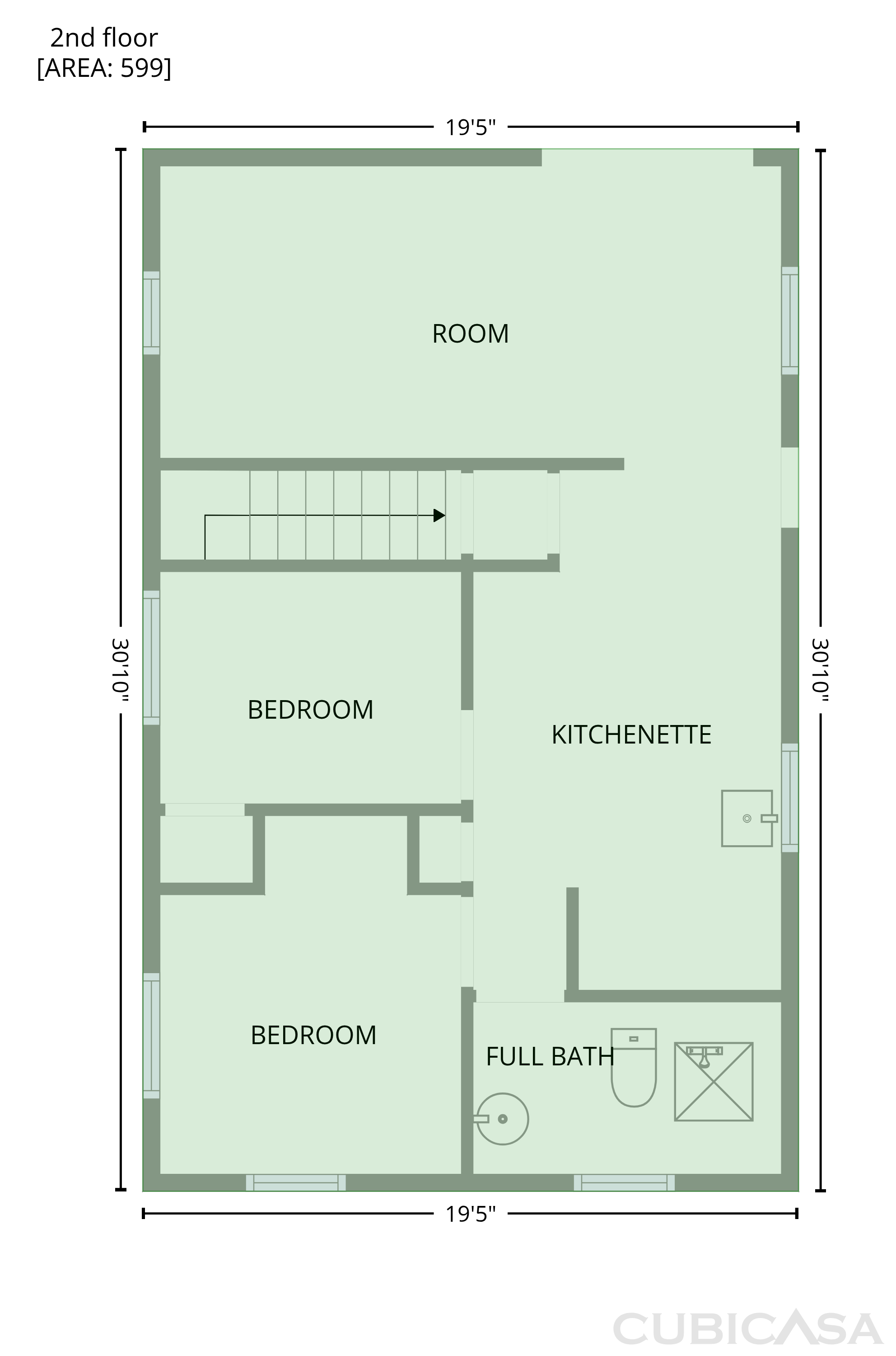 Second Floor of 94 Conifer Cir, Middleburg, FL