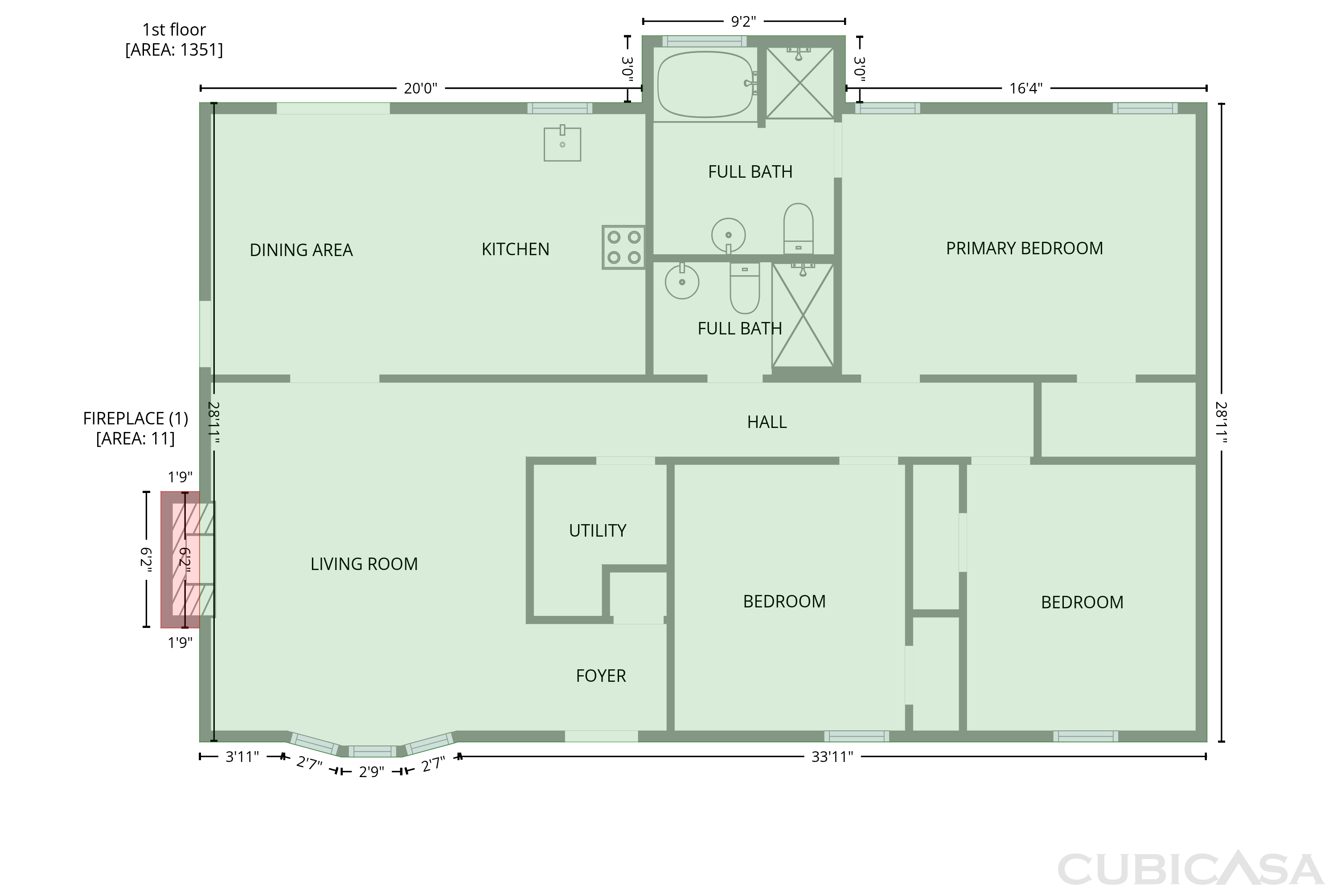 Main Floor of 3208 Navajo Cir, Gainesville, GA