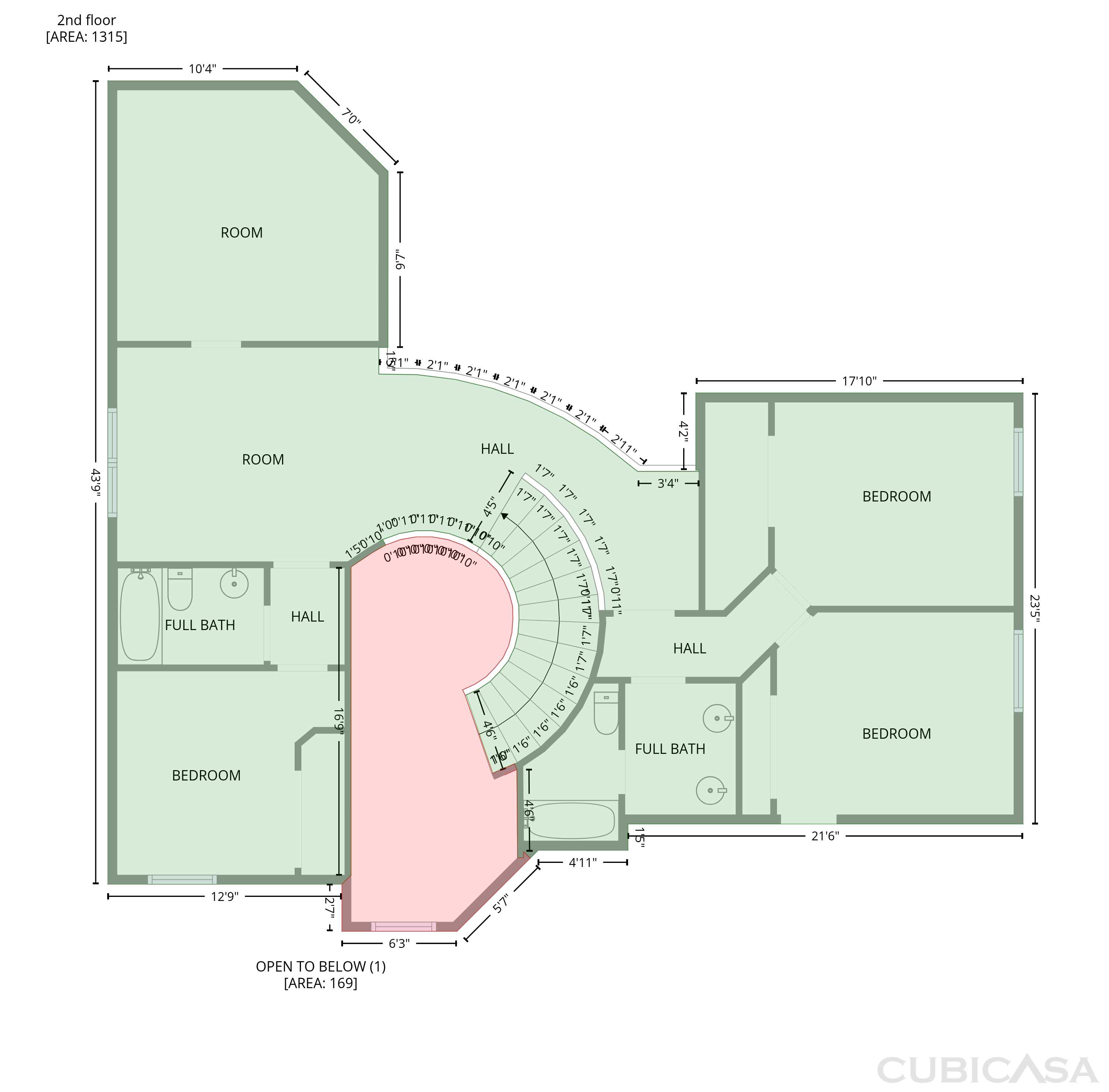 Second Floor of 8611 Bright Angel Ln, Cypress, TX