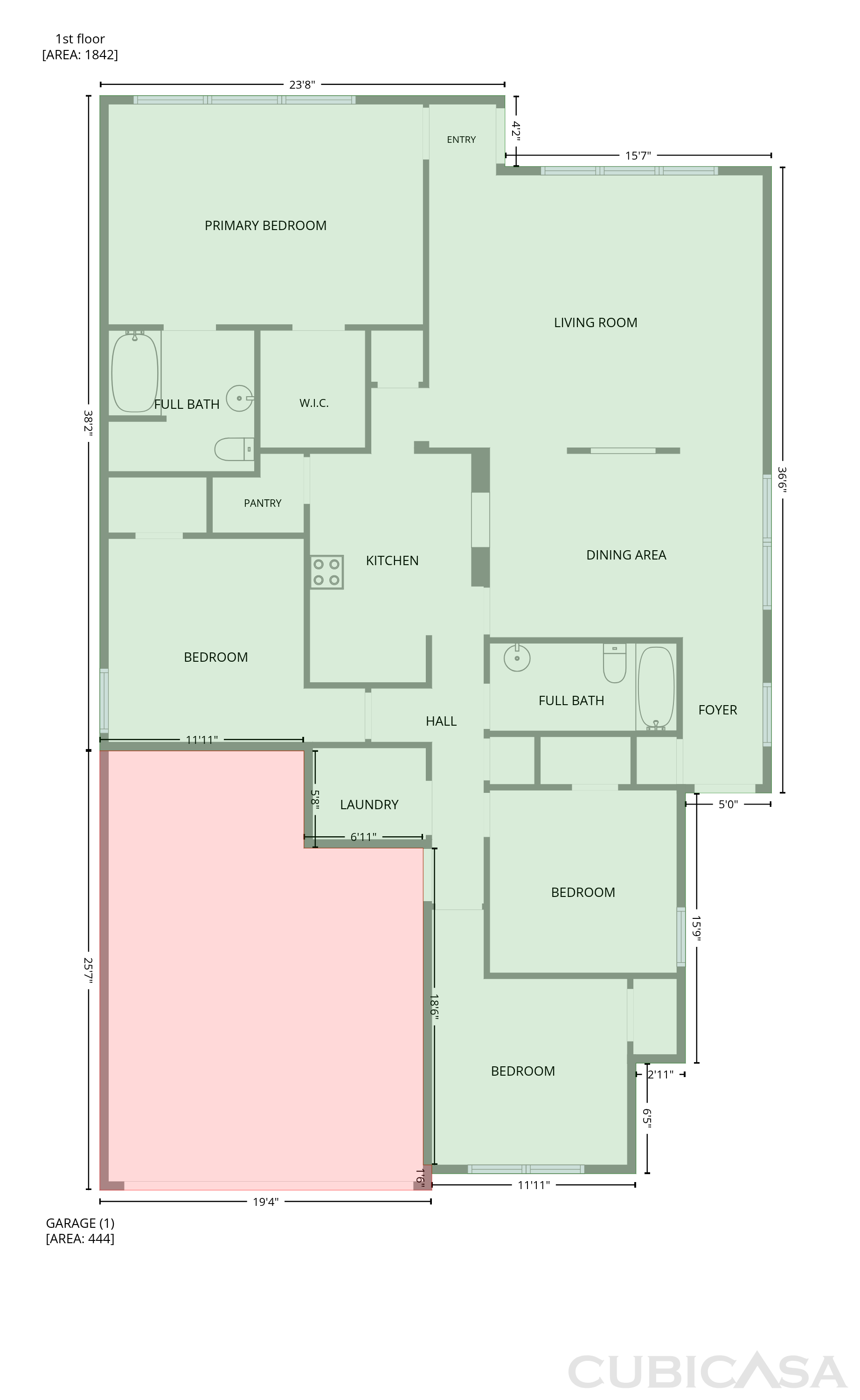 Main Floor of 1313 Sandpiper, Aubrey, TX