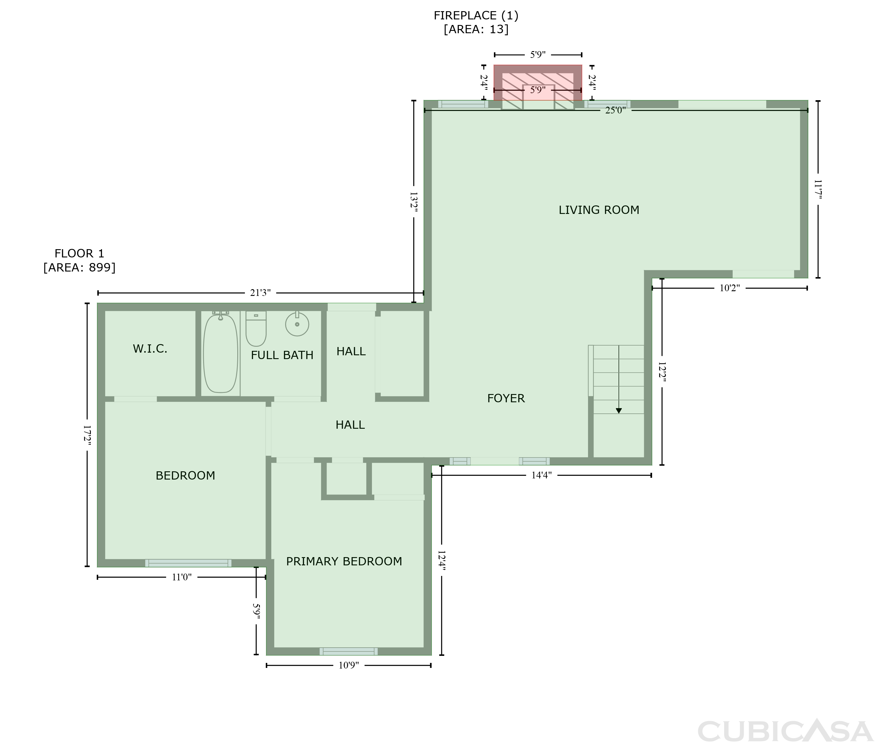 Second Floor of 104 Hunterwood Dr, White House, TN
