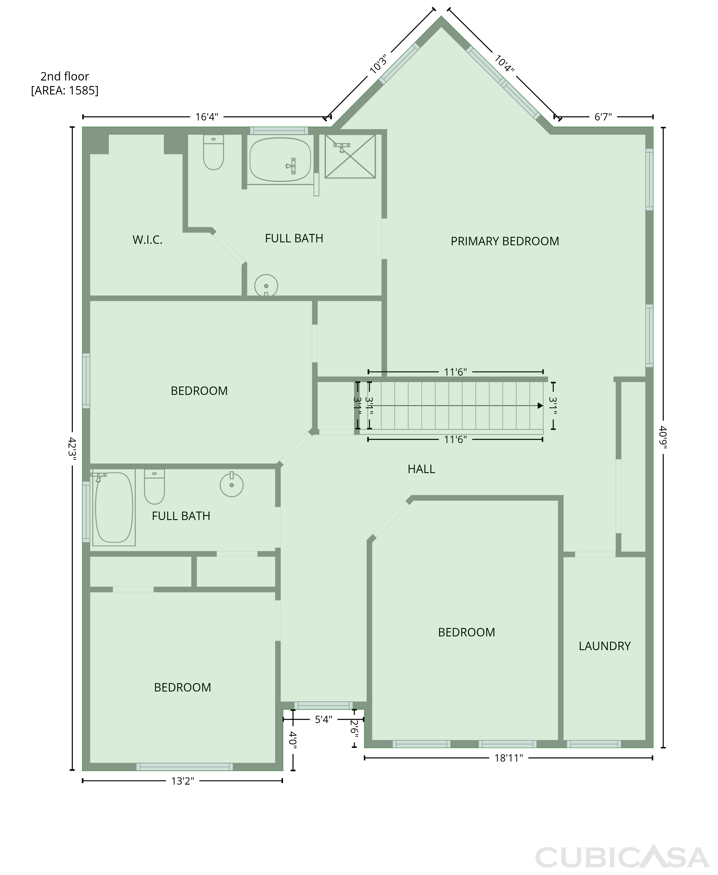 Second Floor of 247 Brooksdale Dr, Columbia, SC