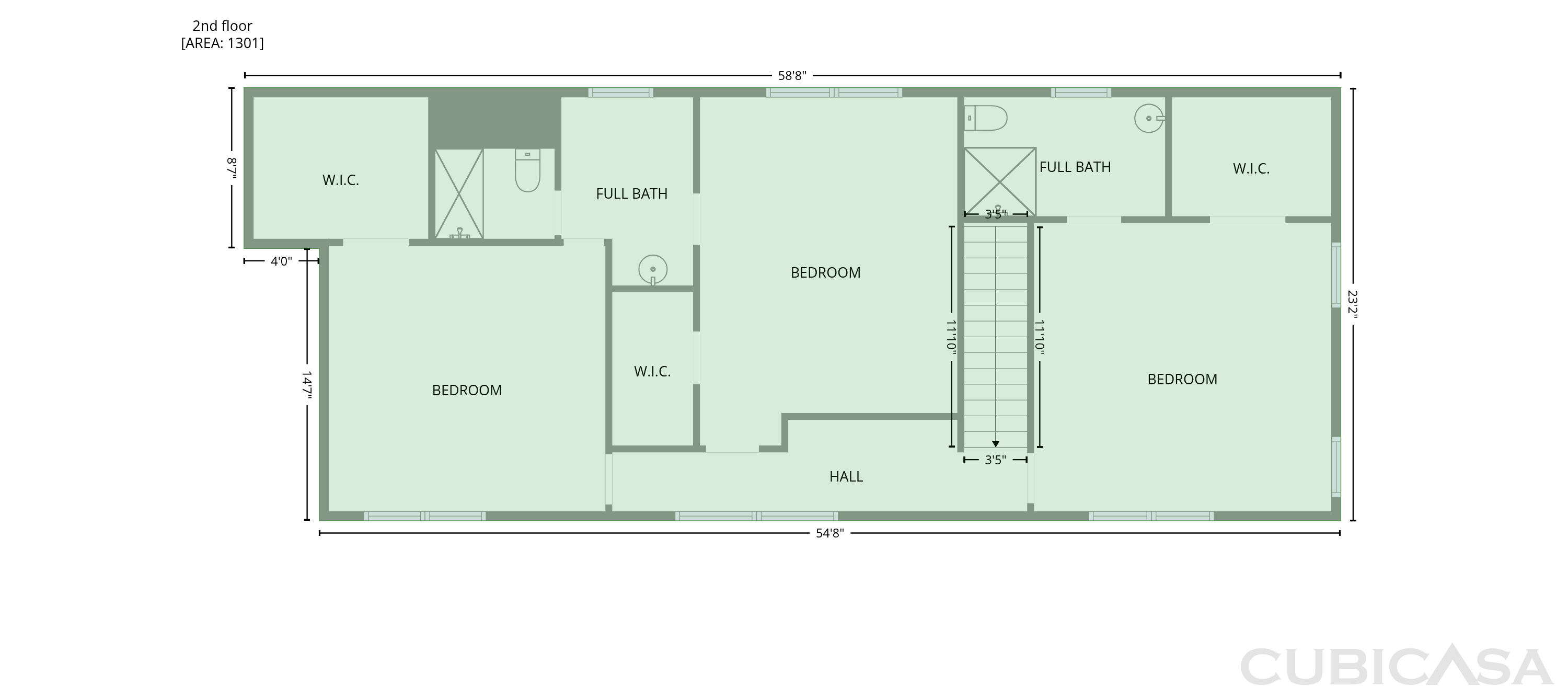 Second Floor of 3111 Collard Rd, Arlington, TX