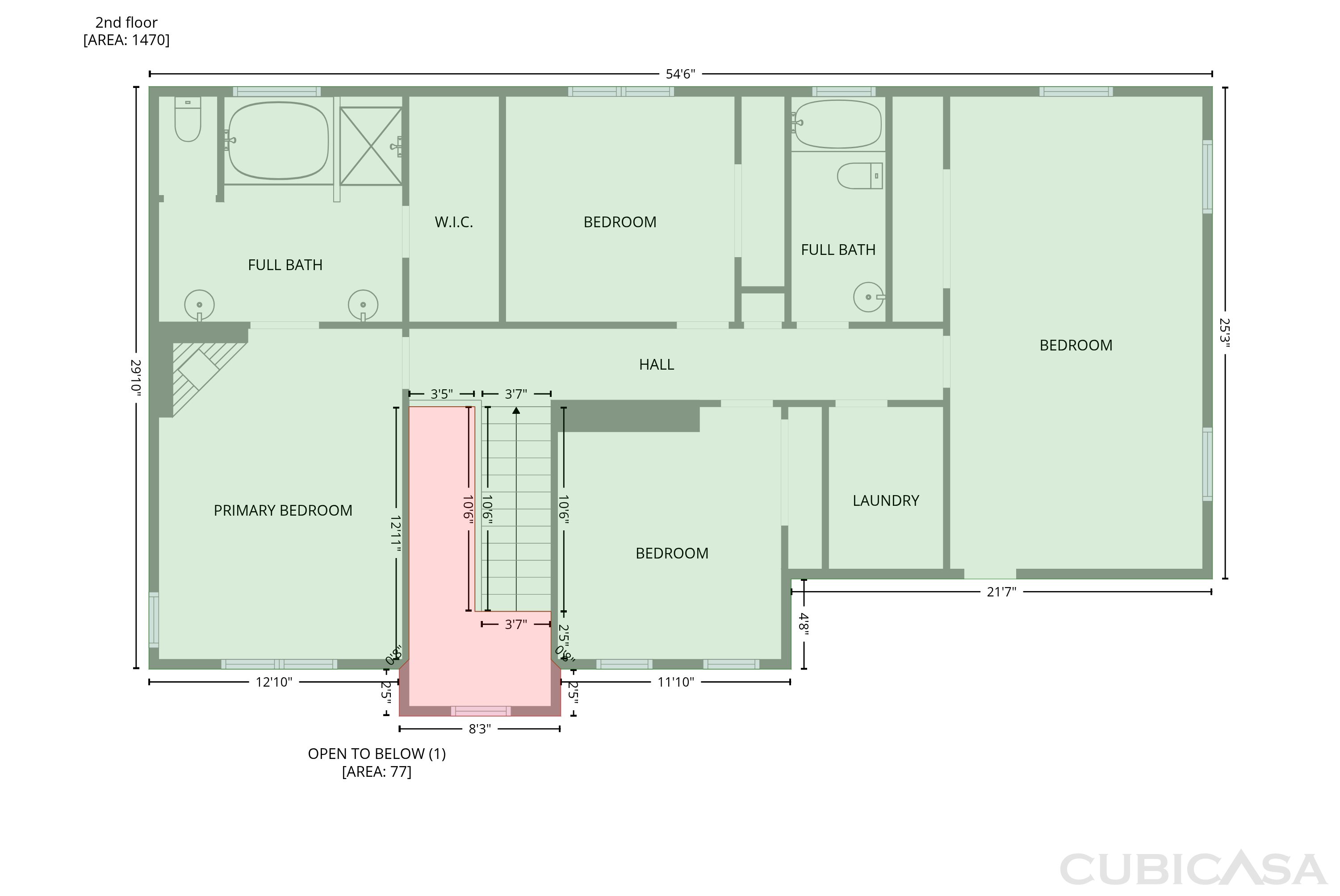 Second Floor of 3805 Lenna Dr, Snellville, GA