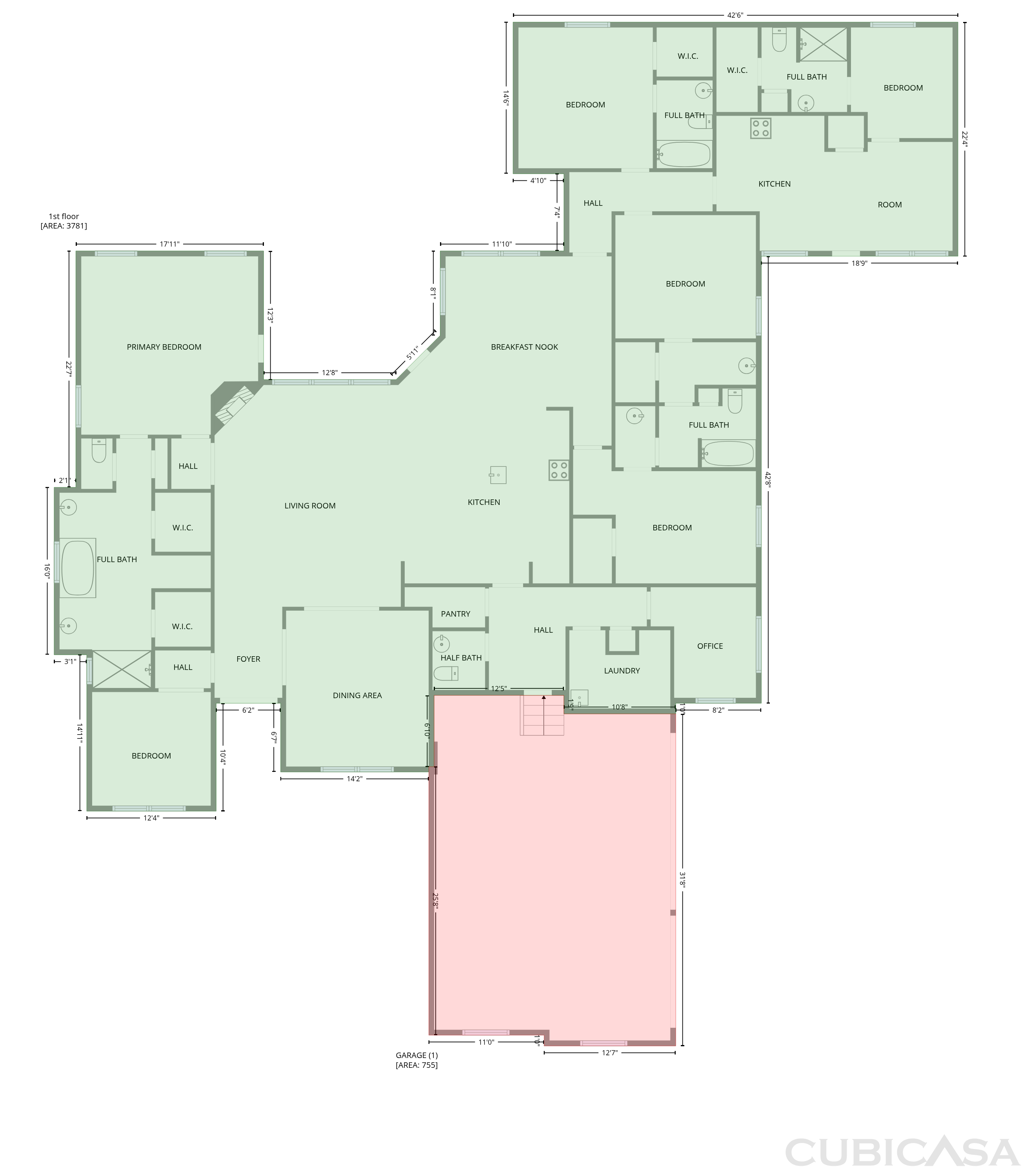 Main Floor of 5 Bluff View Dr SE, Huntsville, AL