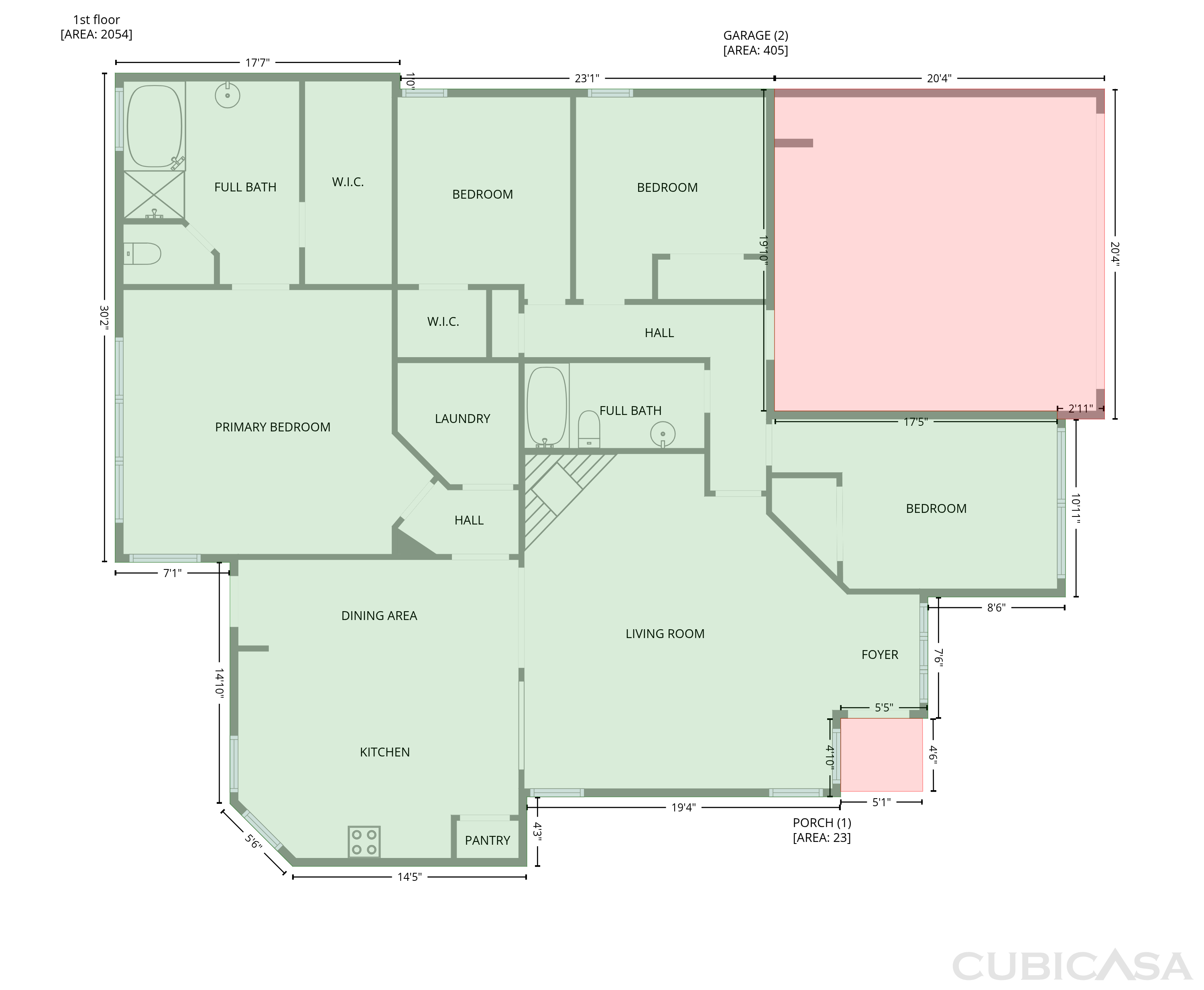 Main Floor of 10036 Red Bluff Ln, Fort Worth, TX