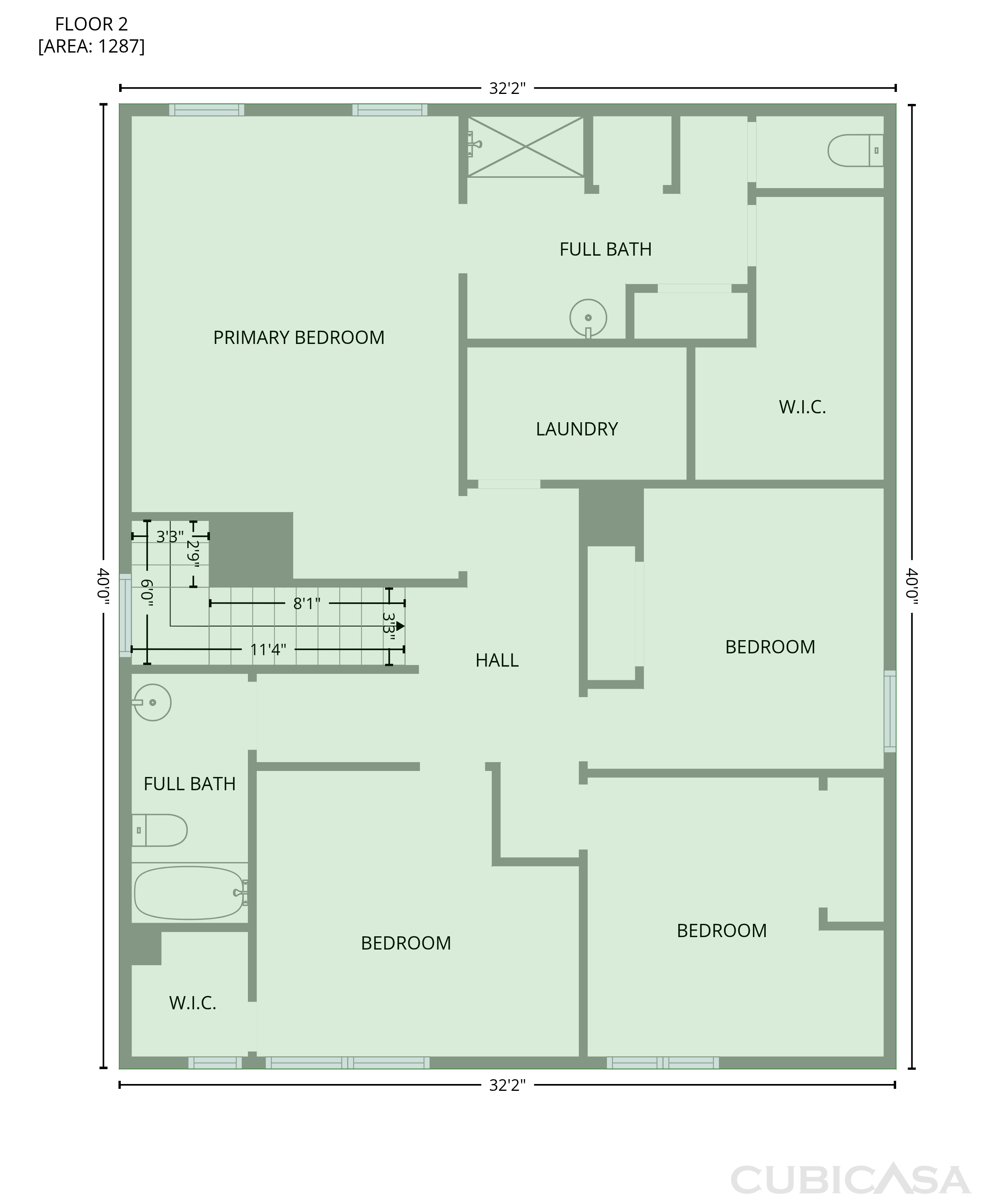 Second Floor of 108 W Compass Way, Easley, SC