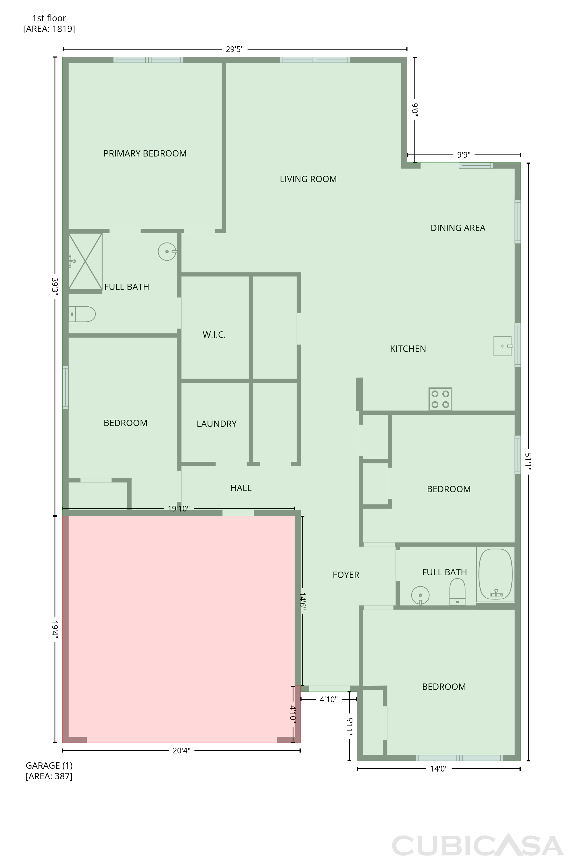 Main Floor of 616 Fisher Ln, Summerville, SC