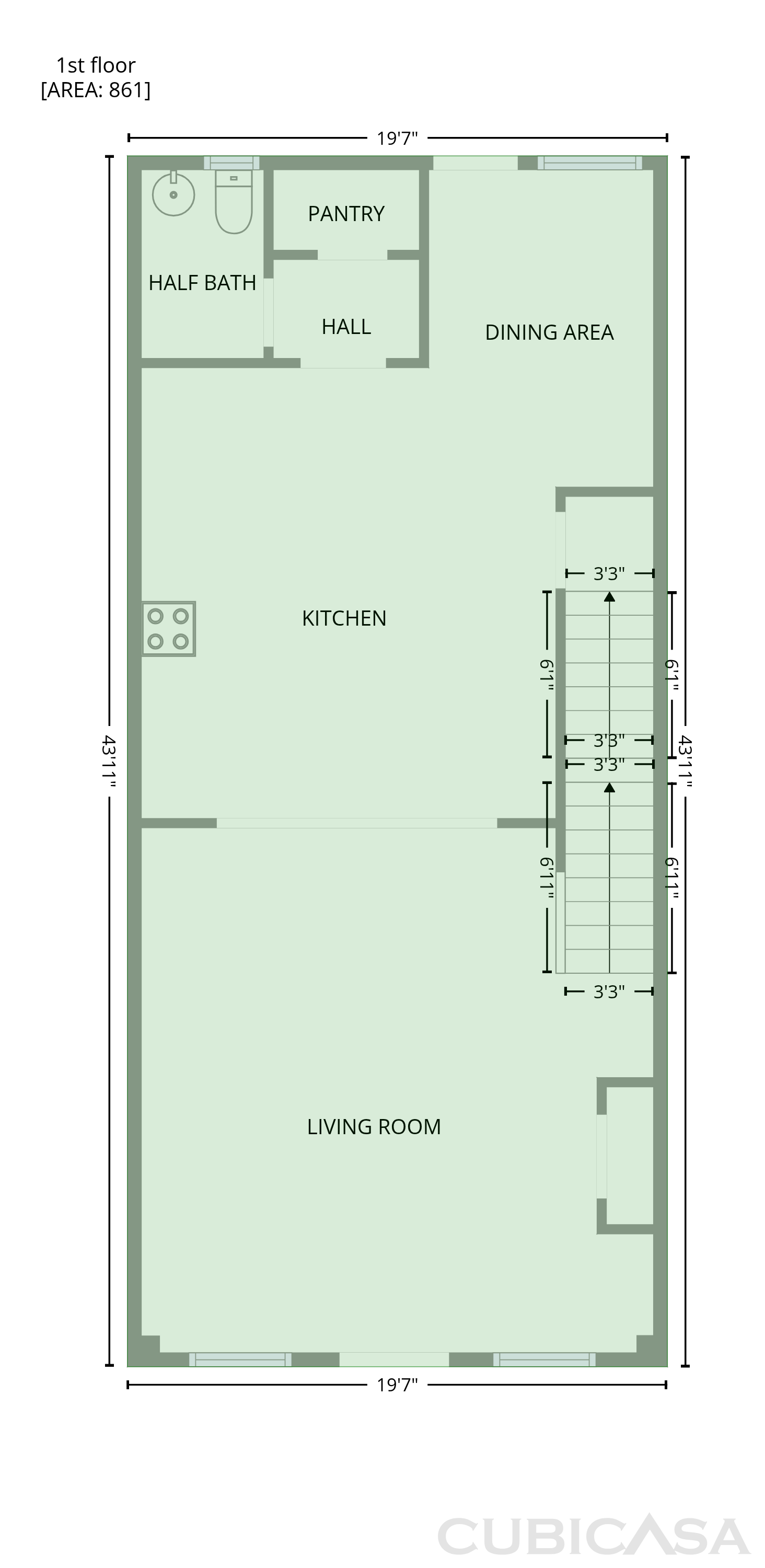 Second Floor of 505 Ruths Dr, Woodstock, GA