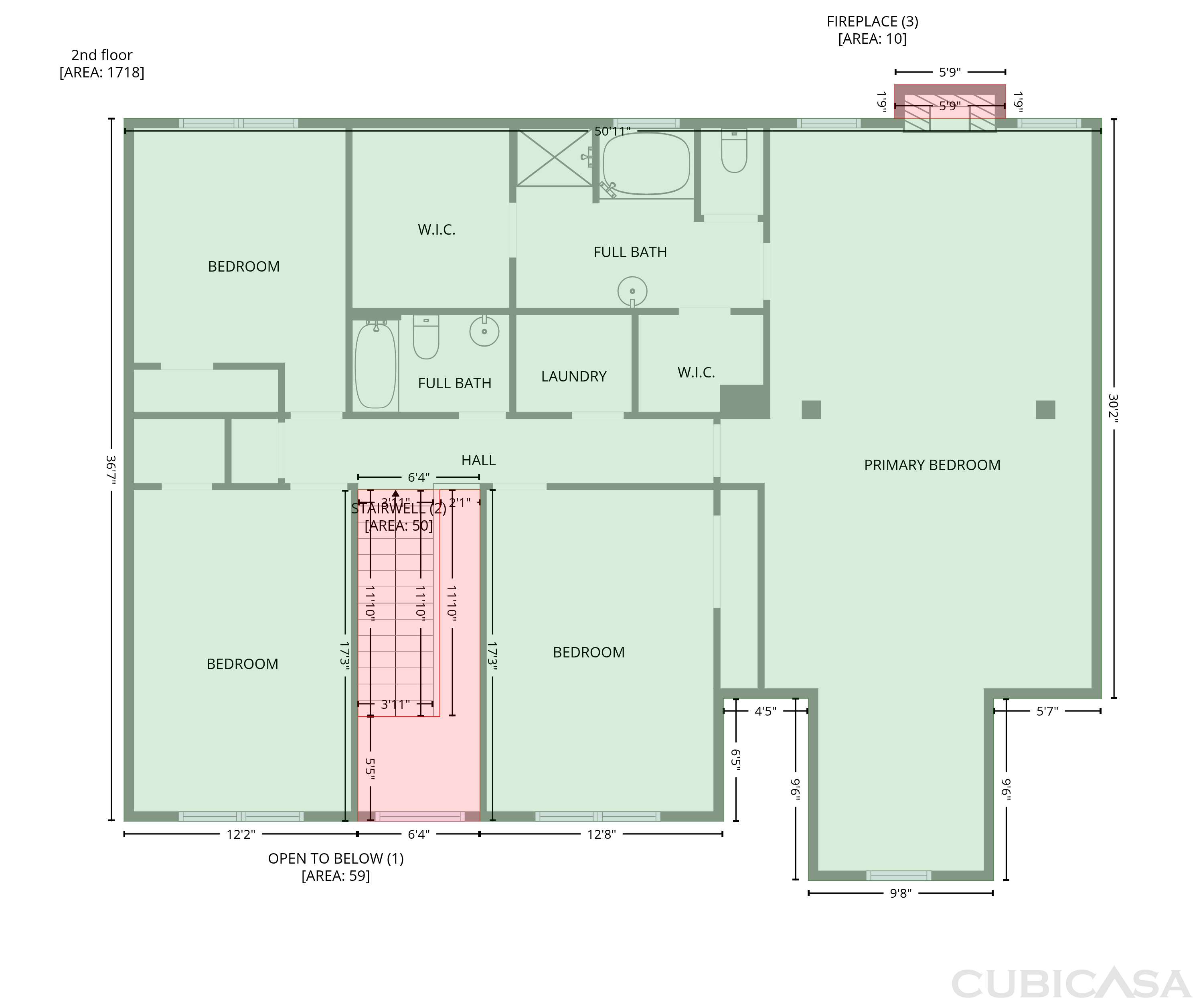 Second Floor of 403 Keesaw Gln, Grovetown, GA