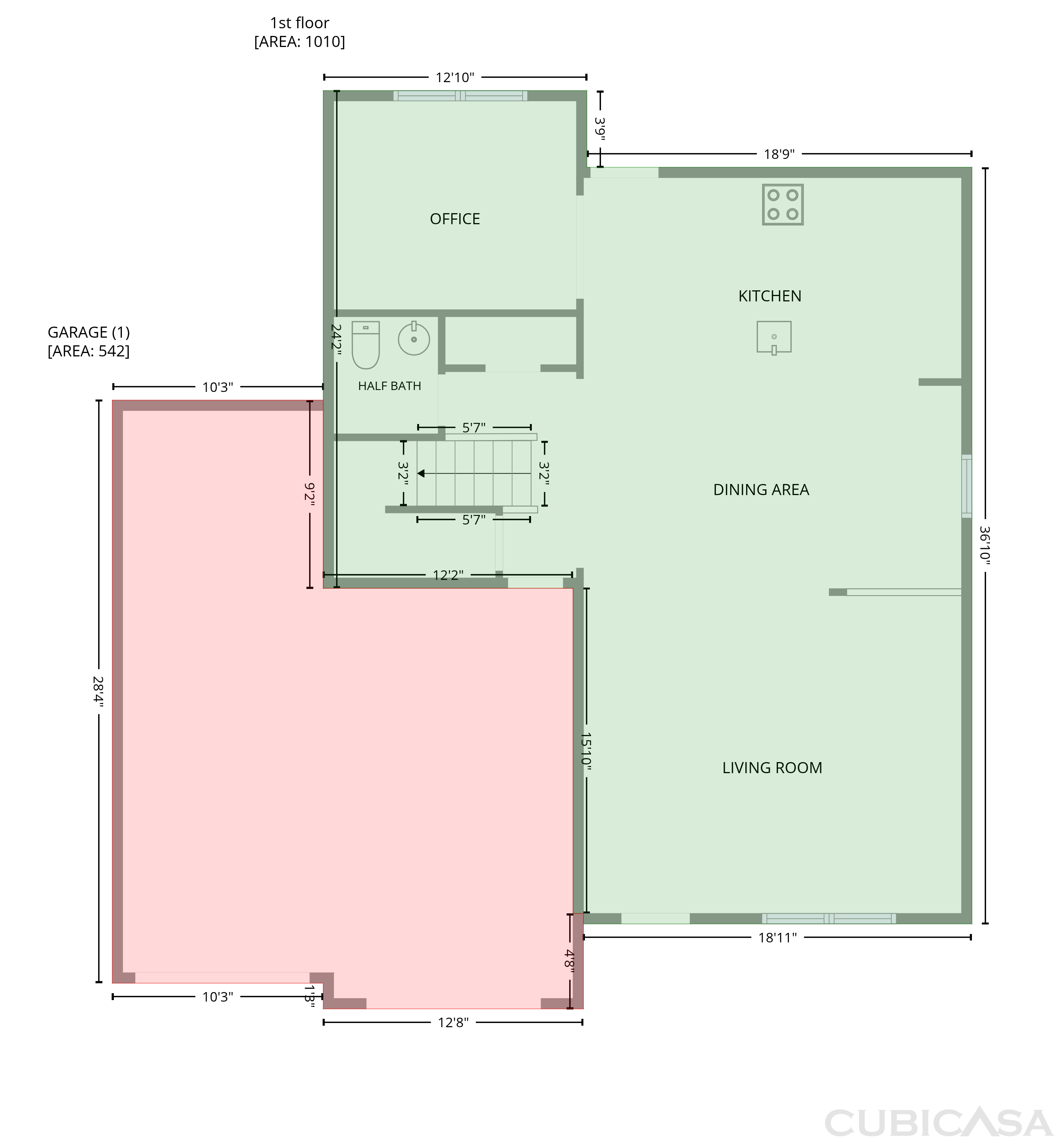 Main Floor of 2618 Courtland Dr, Clover, SC