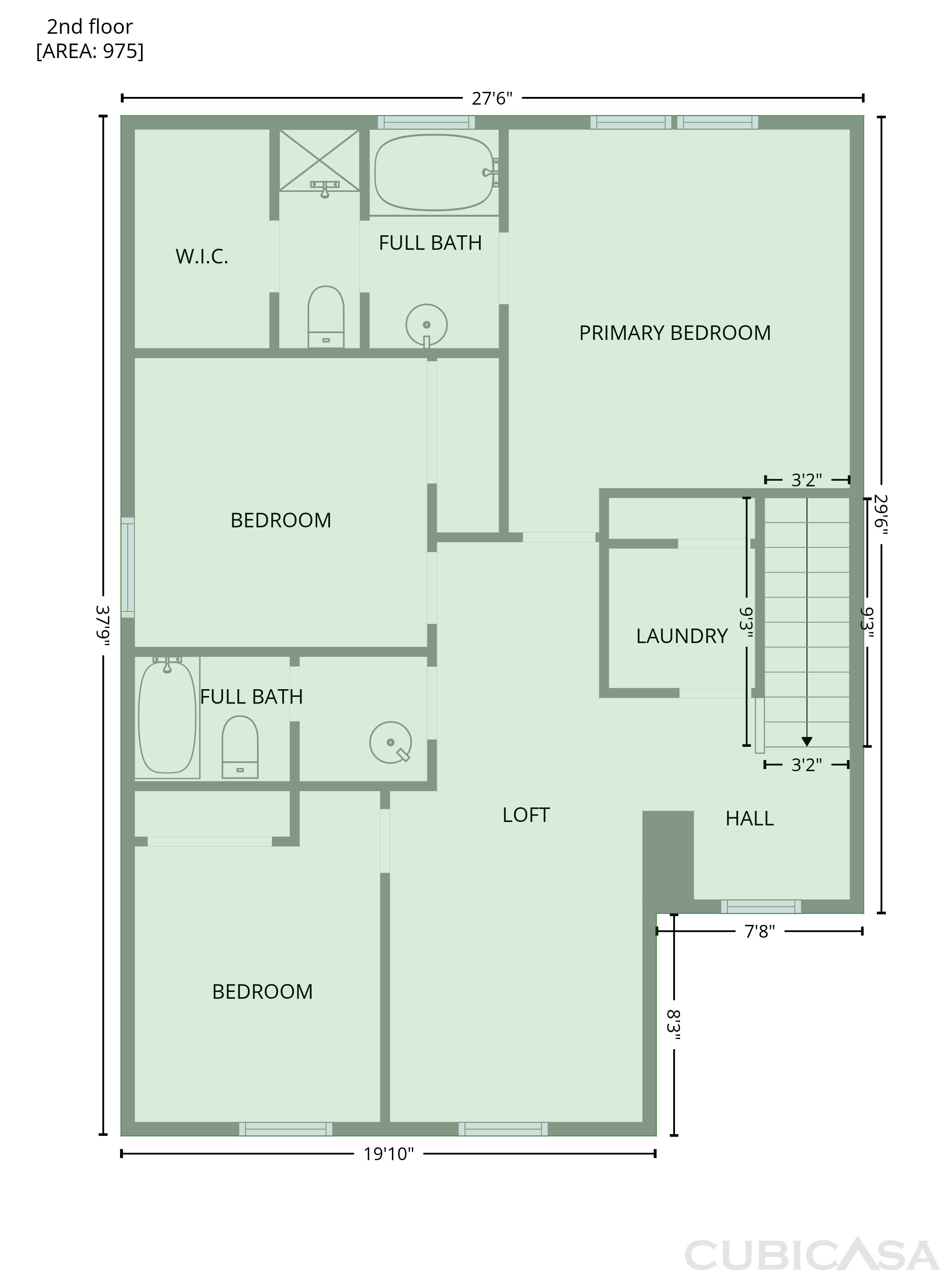 Second Floor of 5304 Twin Brook Dr, Charlotte, NC