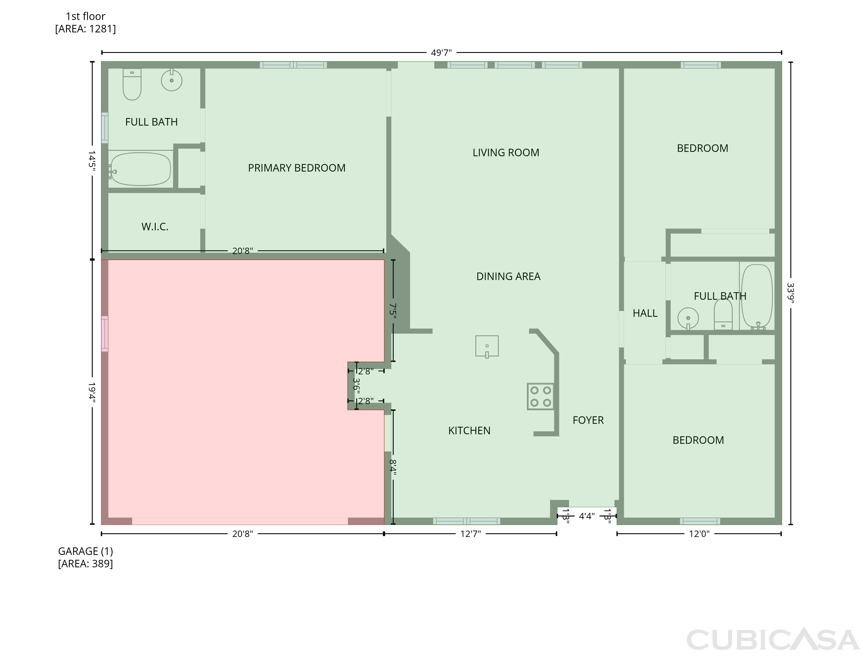 Main Floor of 4814 Dale Ct, Middleburg, FL