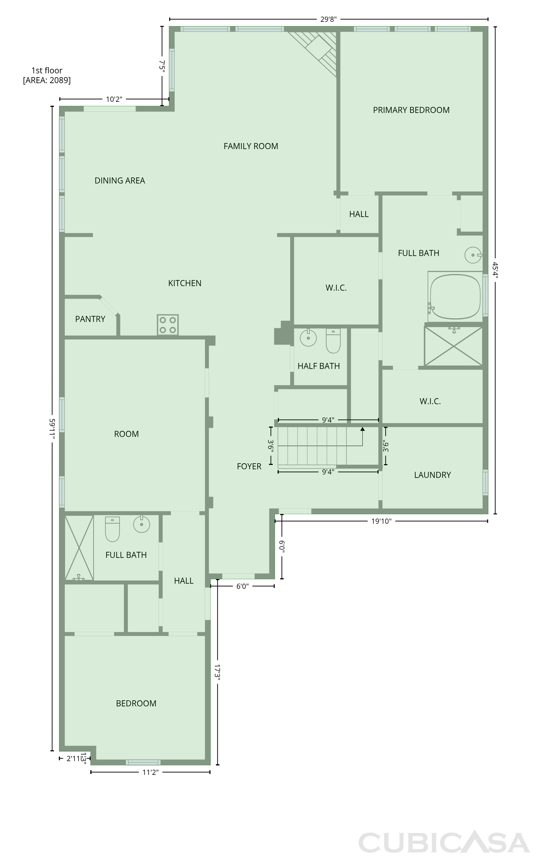 Main Floor of 2603 Bethel Springs Ln, League City, TX