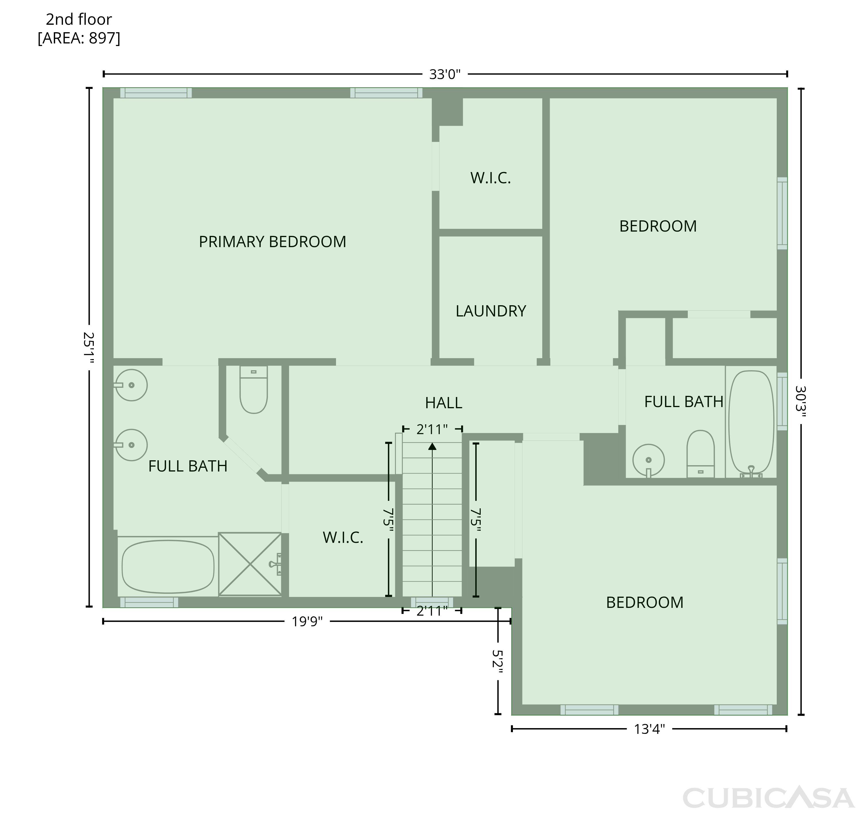 Second Floor of 8518 Cahill Dr, Austin, TX