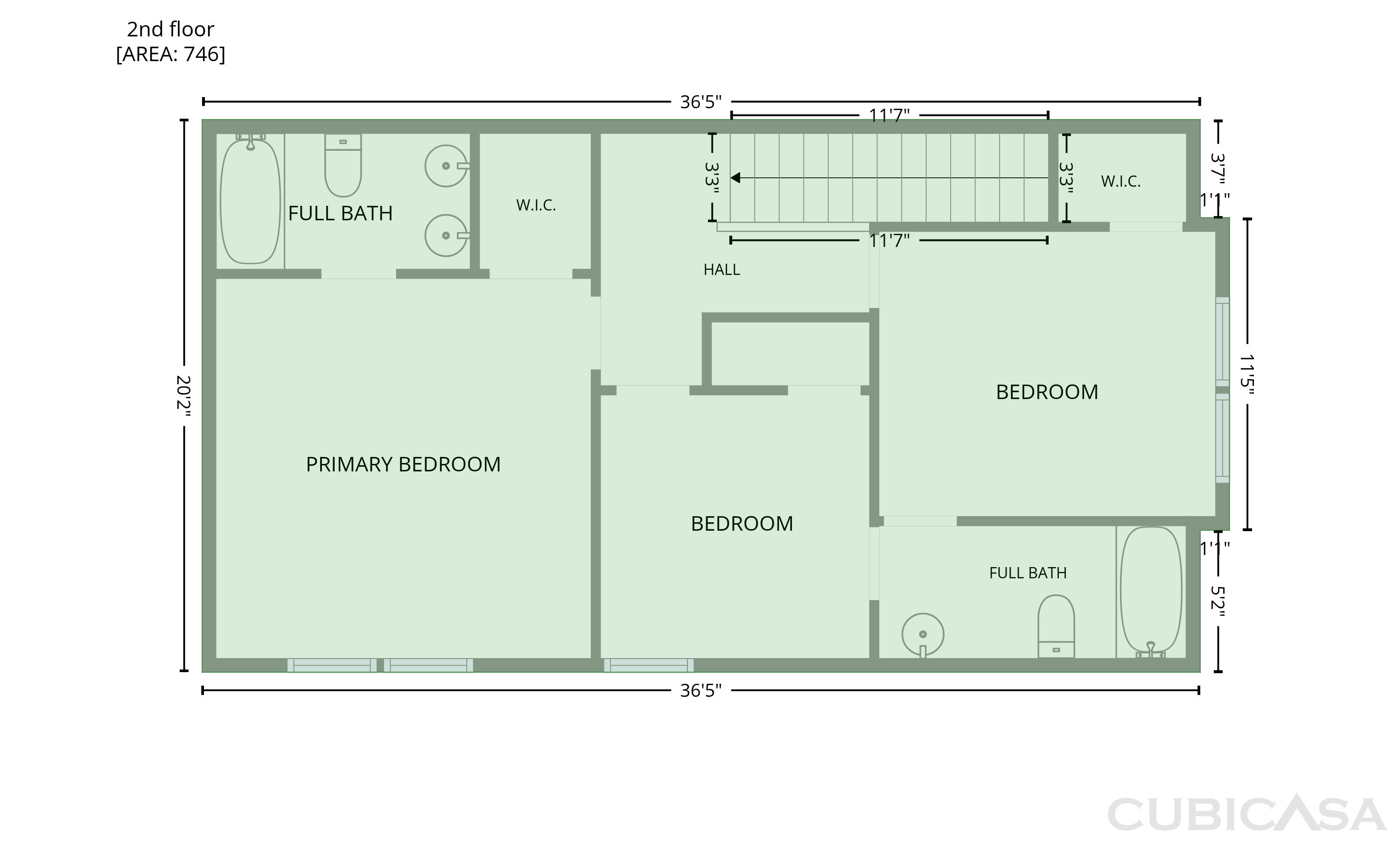 Second Floor of 411 Sandybrooke Dr, High Point, NC