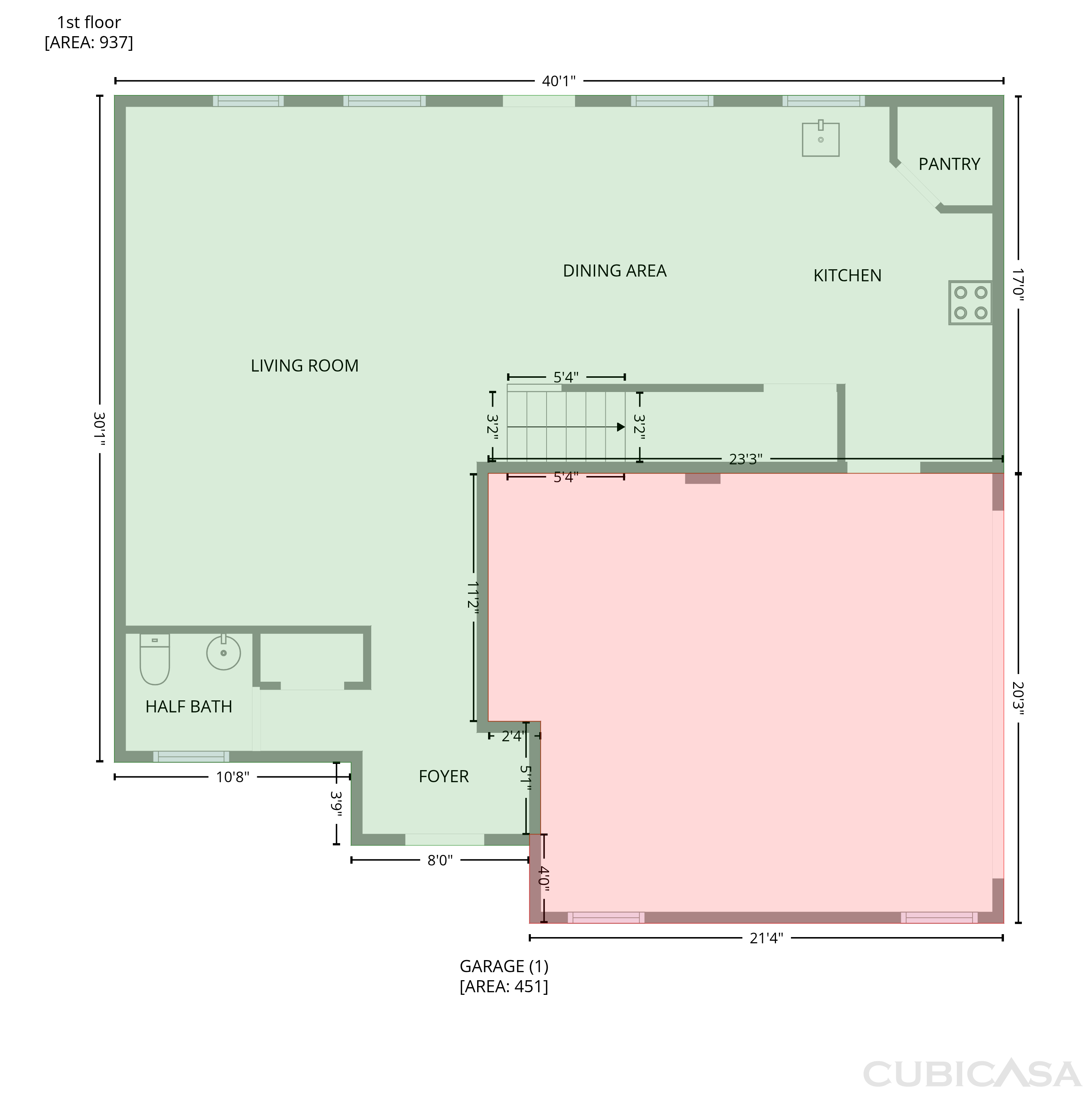 Main Floor of 1300 Mills Cove Dr, Covington, GA