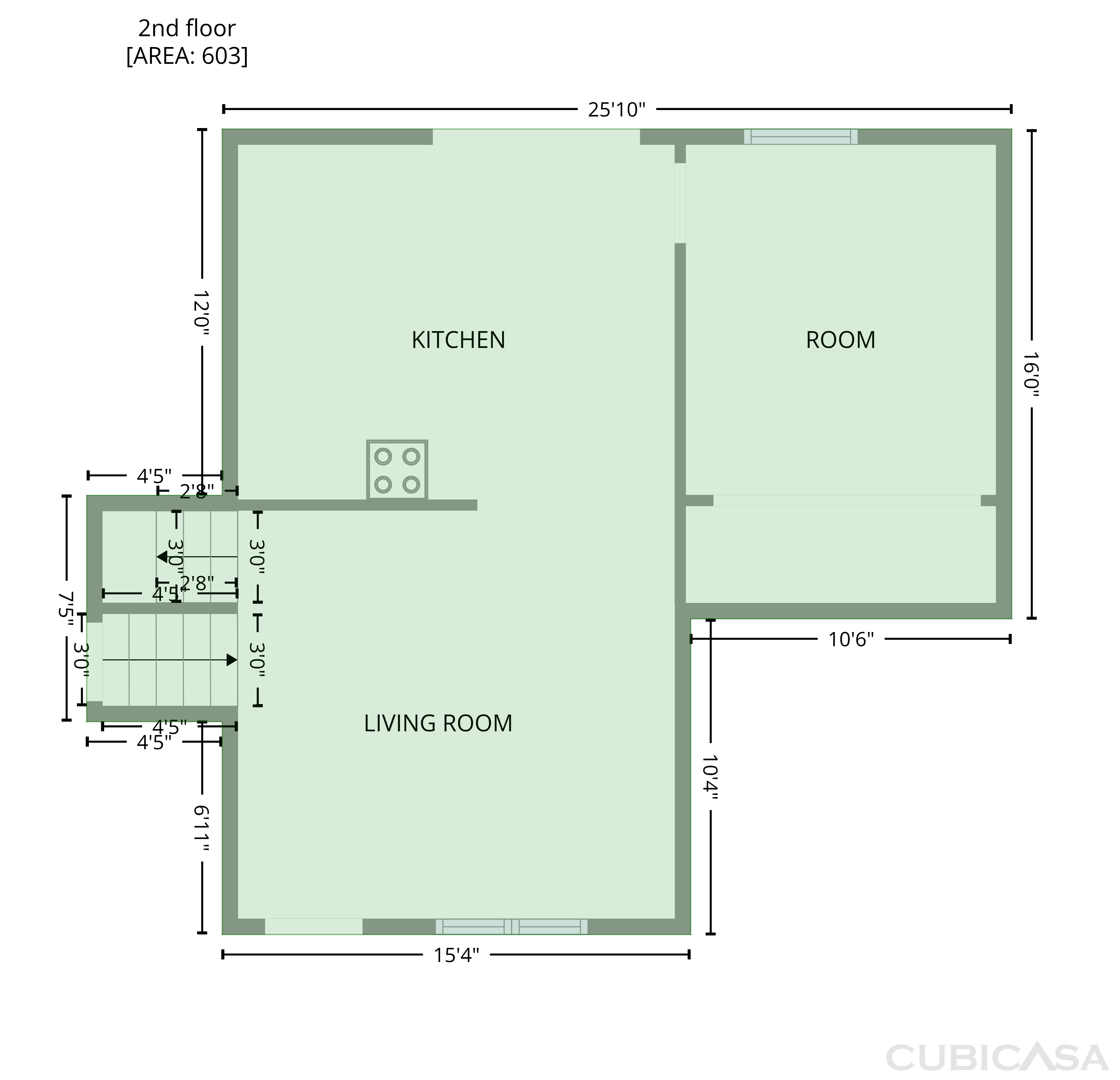 Second Floor of 6121 Jones Cir, Las Vegas, NV