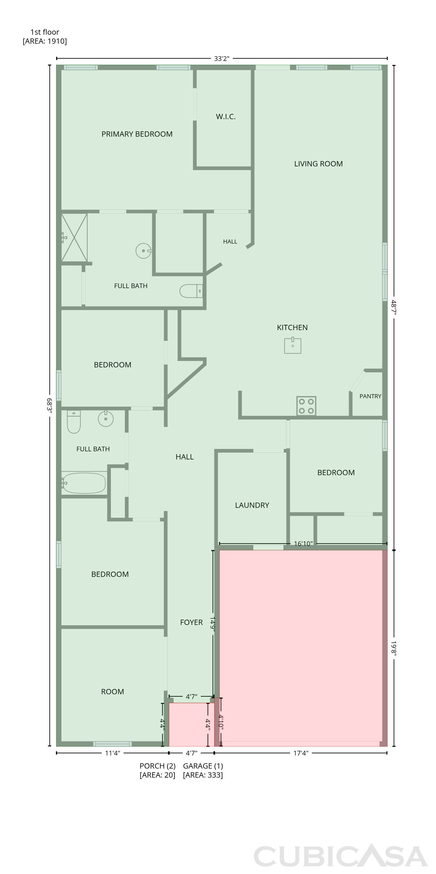Main Floor of 21215 Trumpet Lily Trl, Tomball, TX
