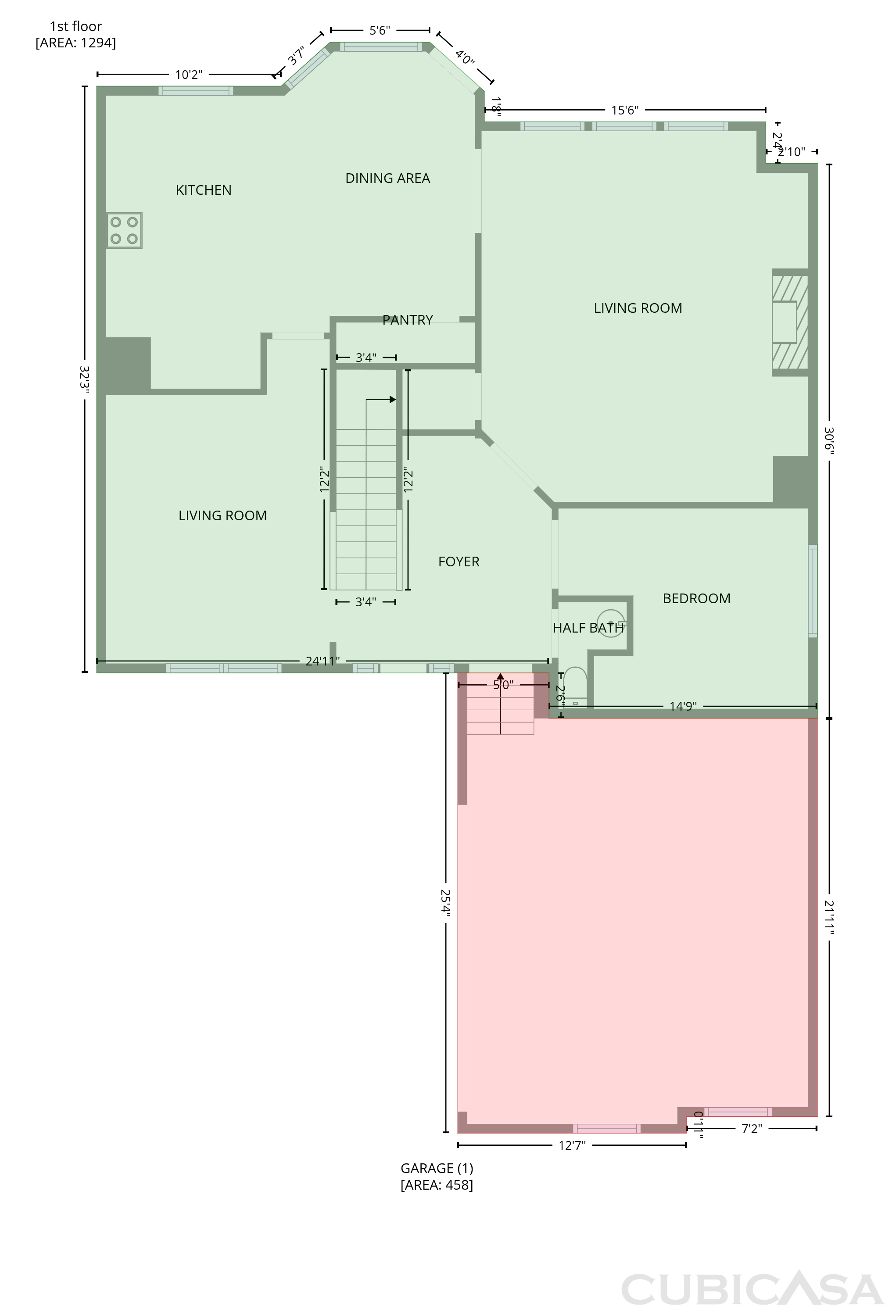Main Floor of 86 Hamilton Hedge Pl, Cary, NC