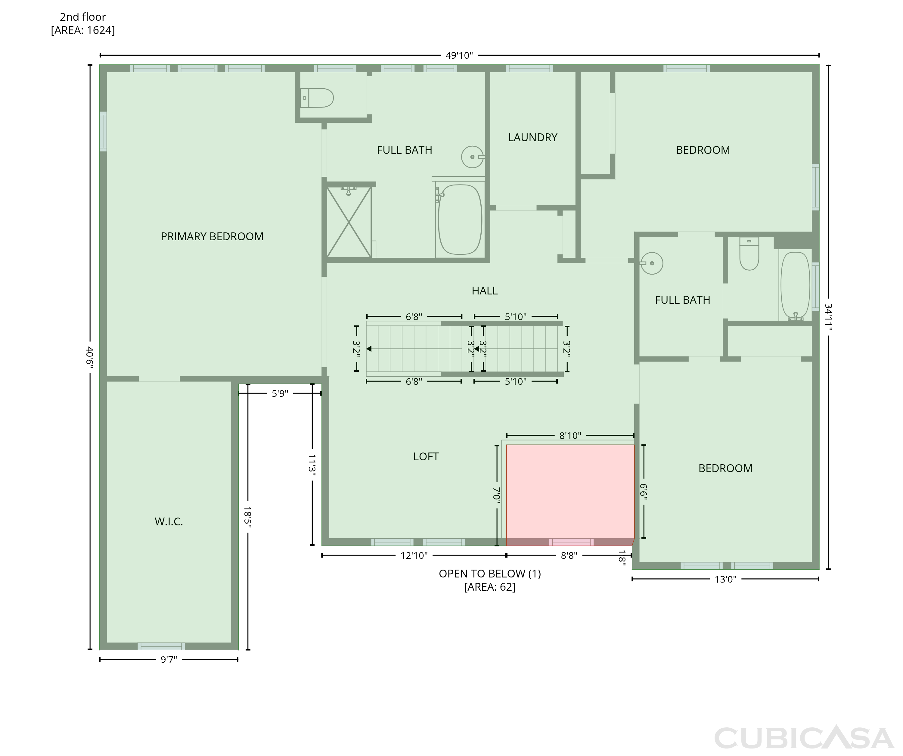 Second Floor of 10708 River Fall Path, Glen Allen, VA