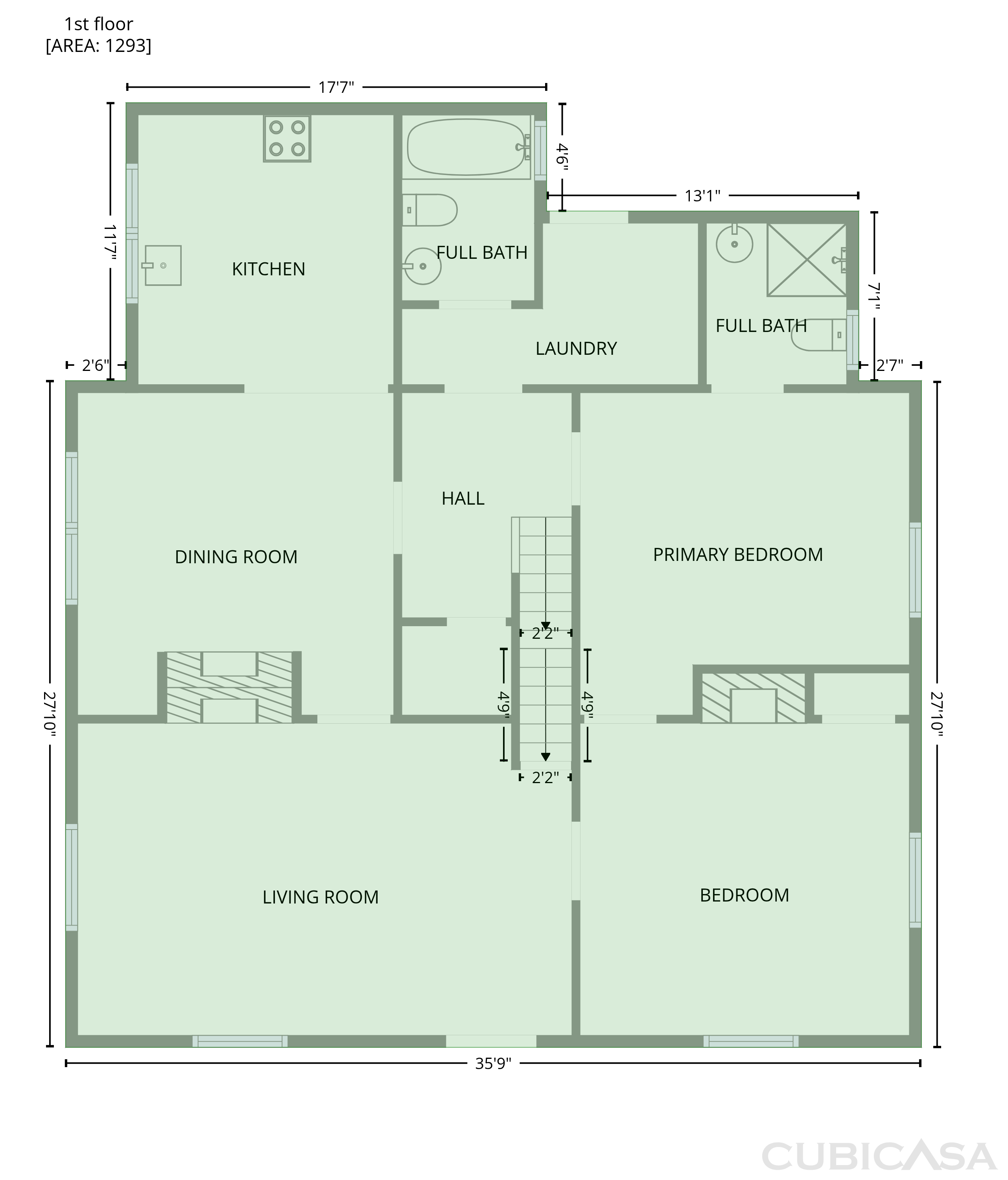 Main Floor of 4745 Sherrills Ford Rd, Salisbury, NC