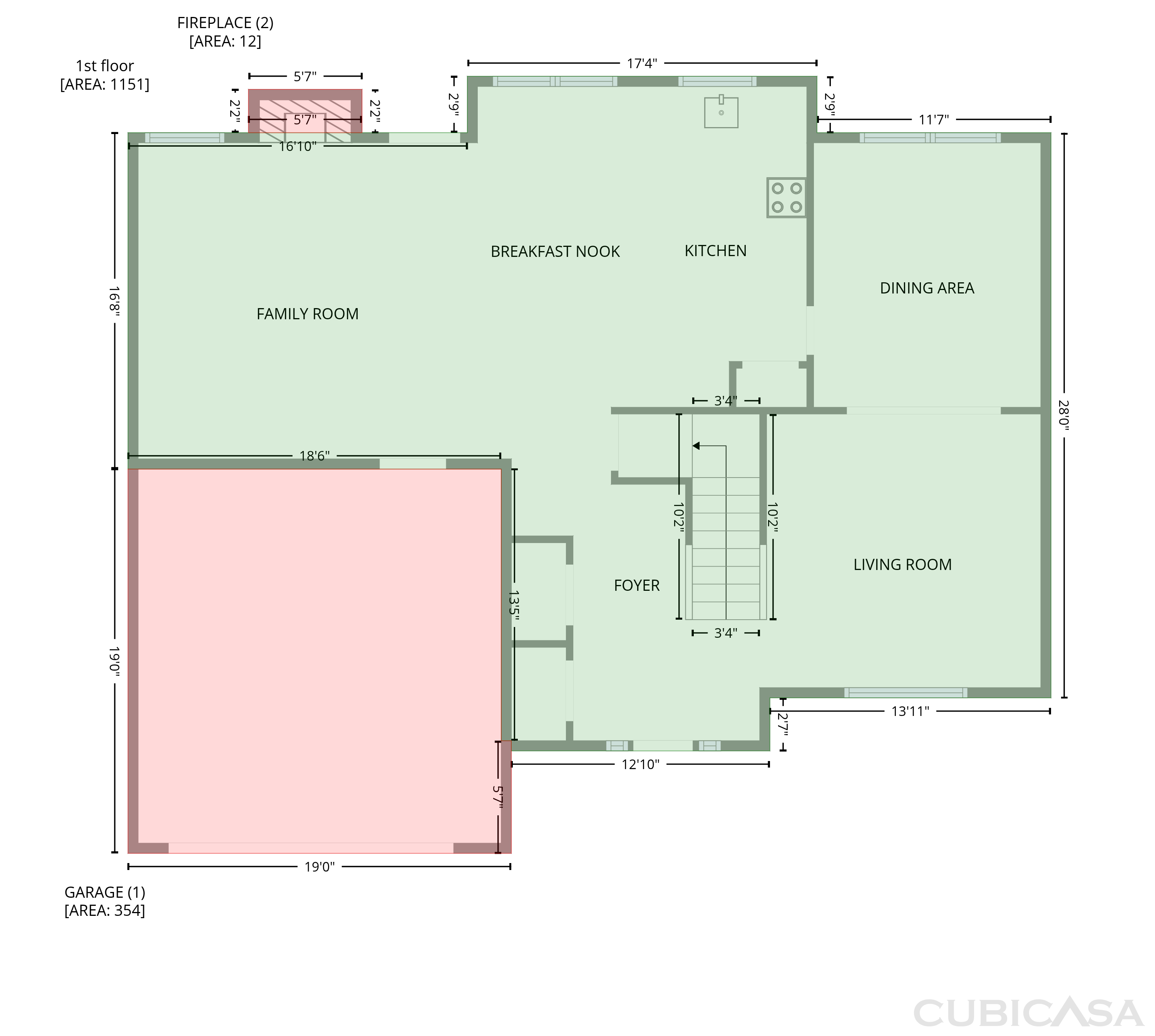 Main Floor of 2321 Willow Shade Ln, Loganville, GA