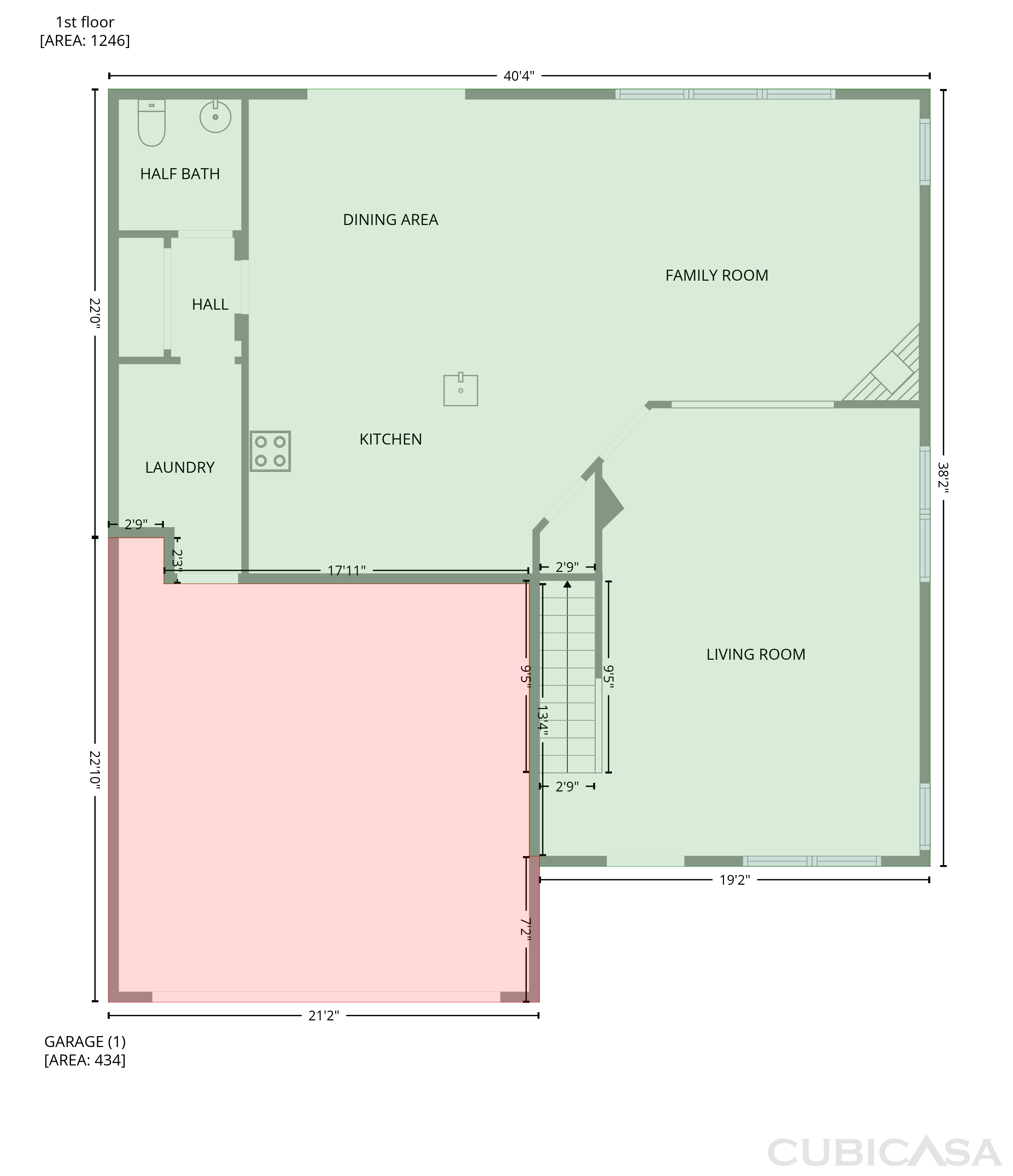 Main Floor of 1812 Devonridge Dr, Fuquay Varina, NC