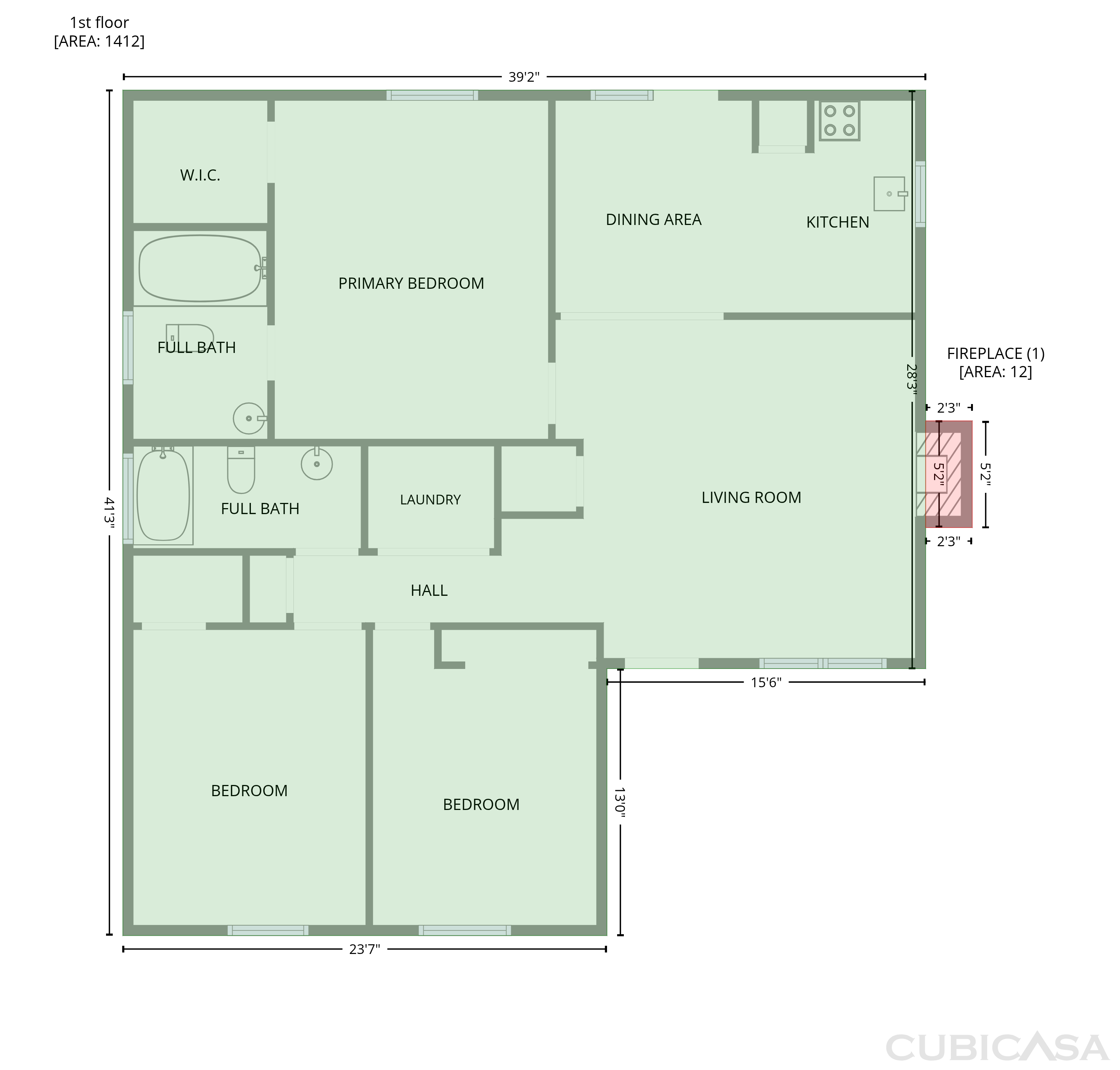 Main Floor of 128 Madeline Ct, Youngsville, NC