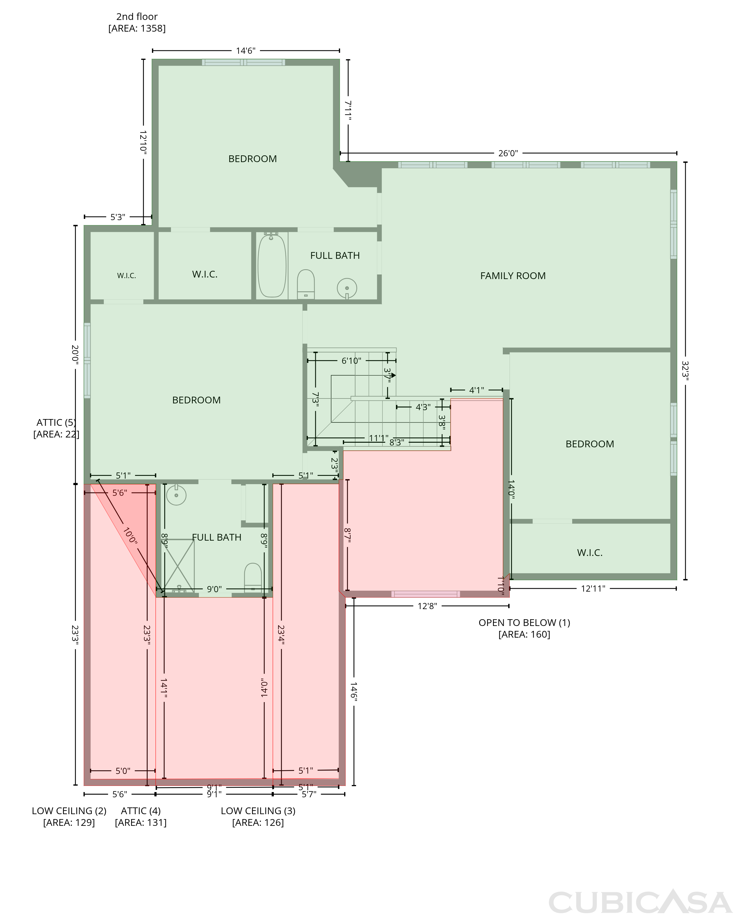 Second Floor of 9721 Arlington Oaks Dr, Charlotte, NC
