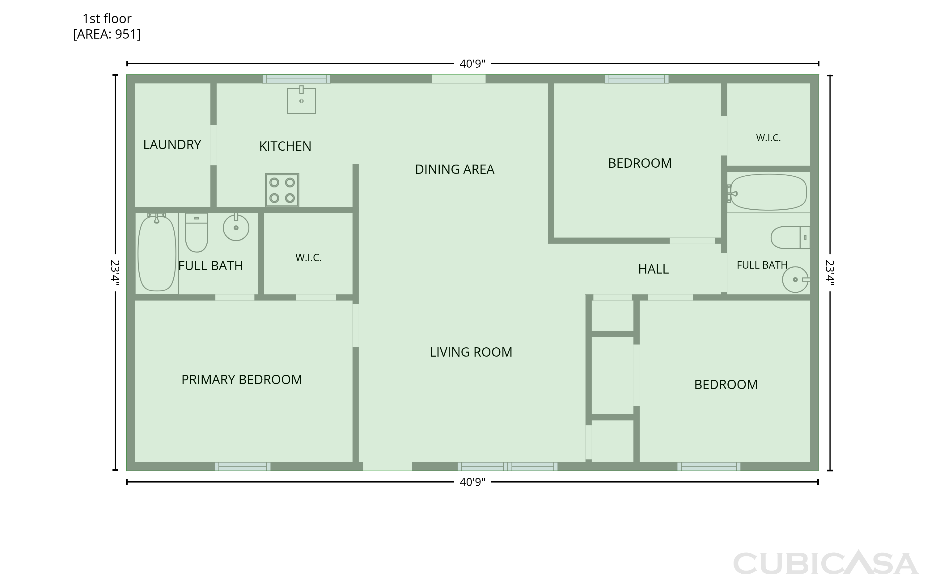 Main Floor of 1437 Silver Creek Rd, Lewisburg, TN