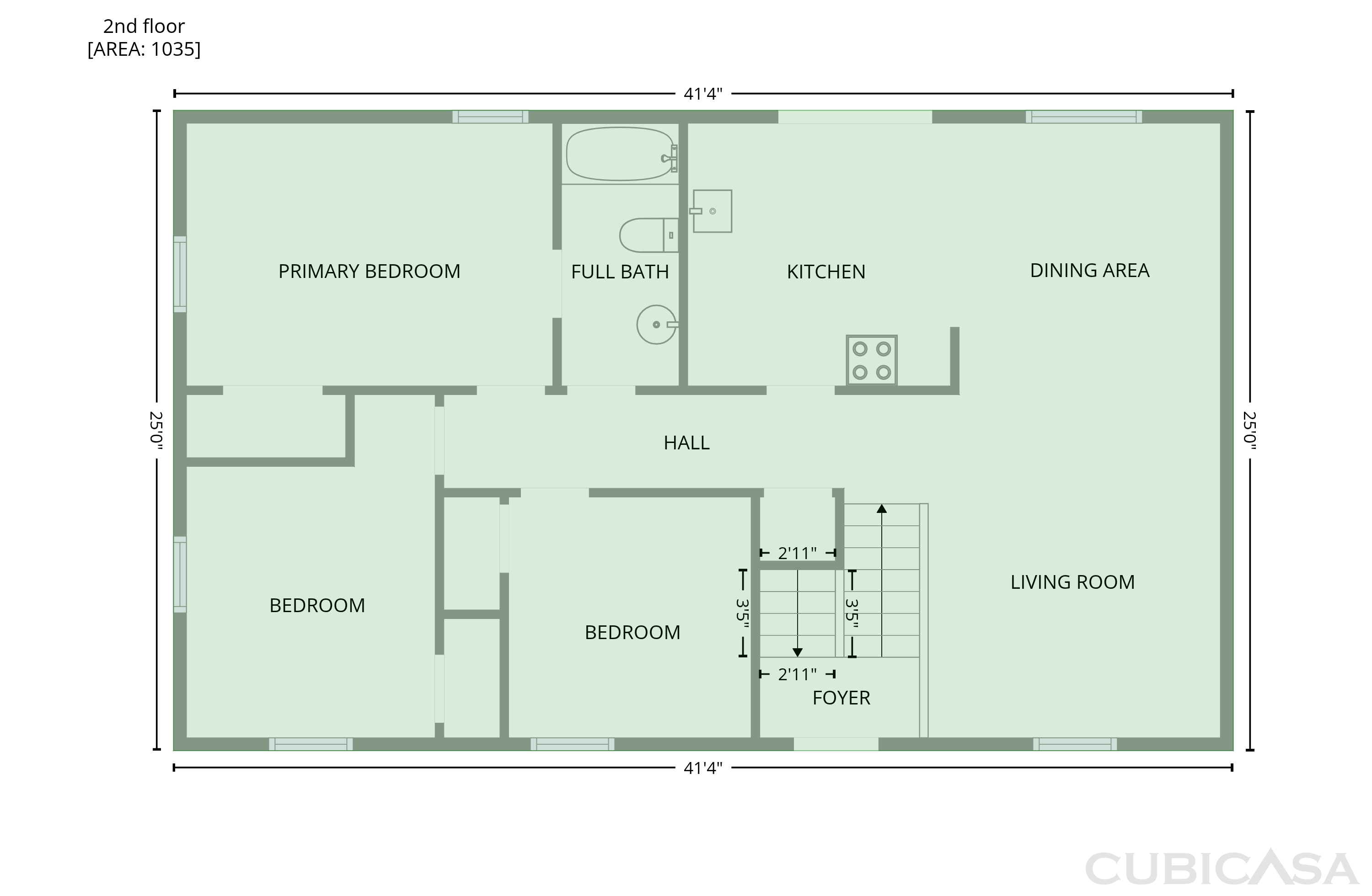 Second Floor of 5408 Woodard Ct, Fayetteville, NC