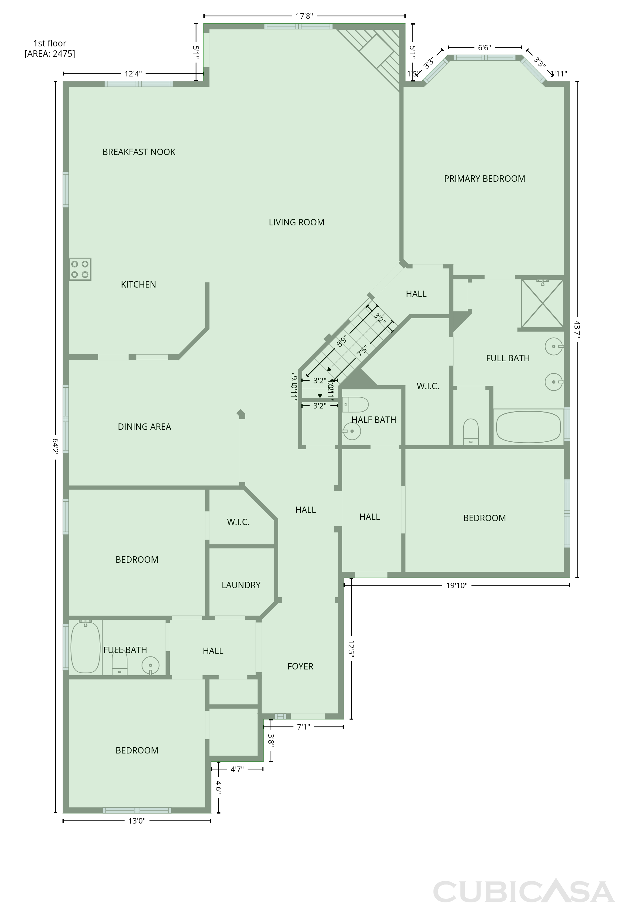 Main Floor of 6941 Laura Hts, Schertz, TX