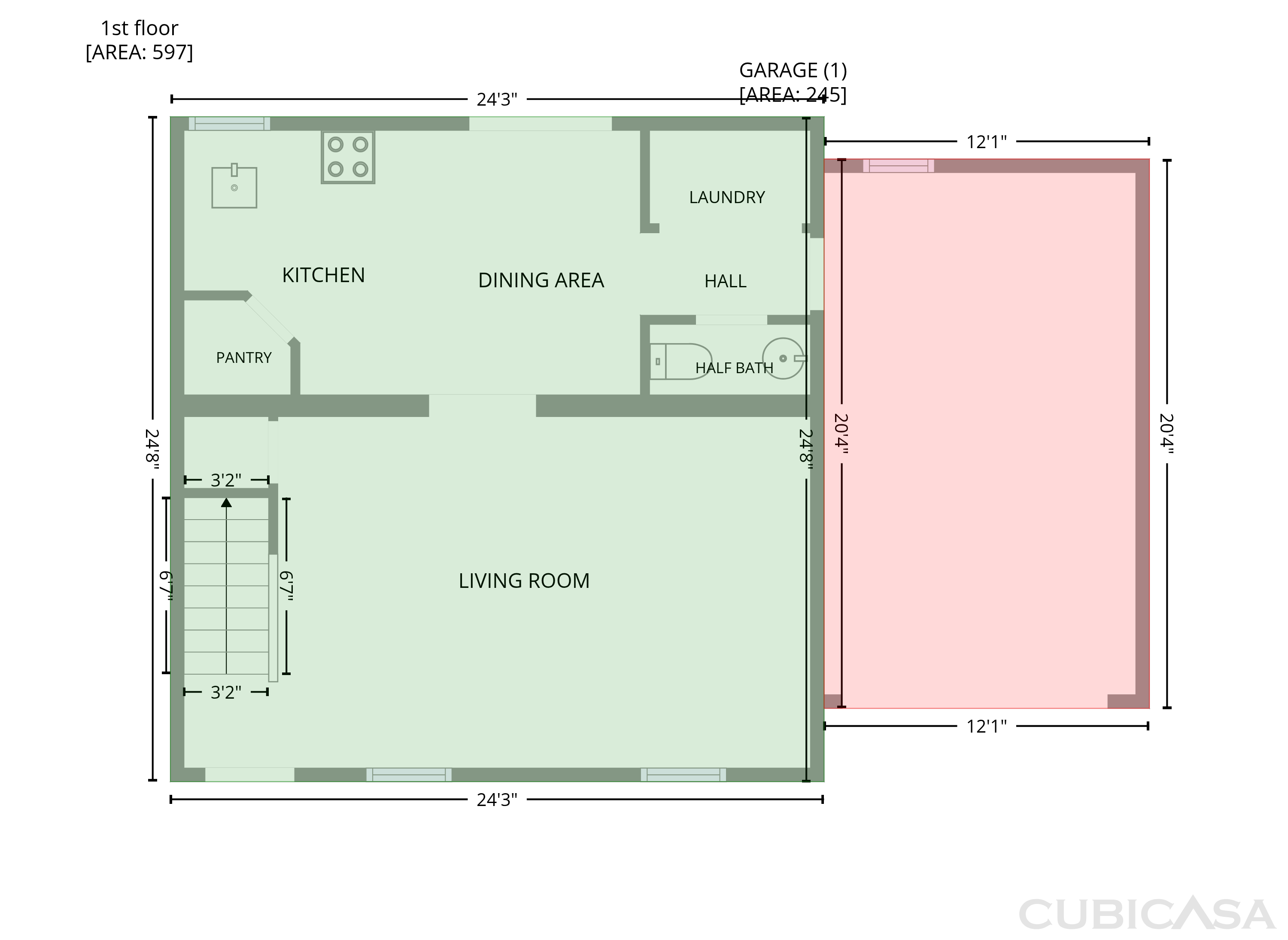 Main Floor of 6008 White Chapel Way, Greensboro, NC