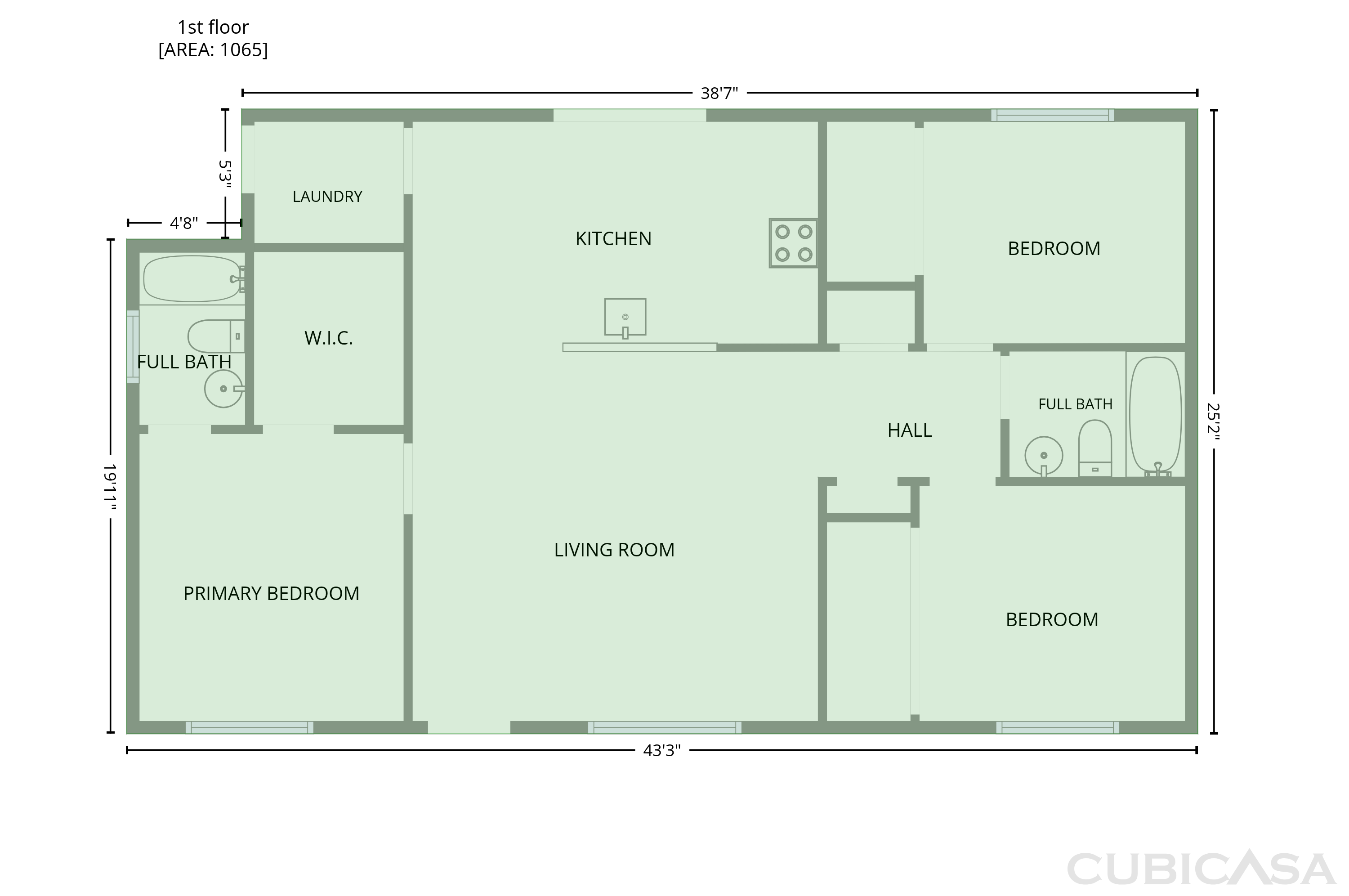 Main Floor of 1505 Rival Ter, North Port, FL