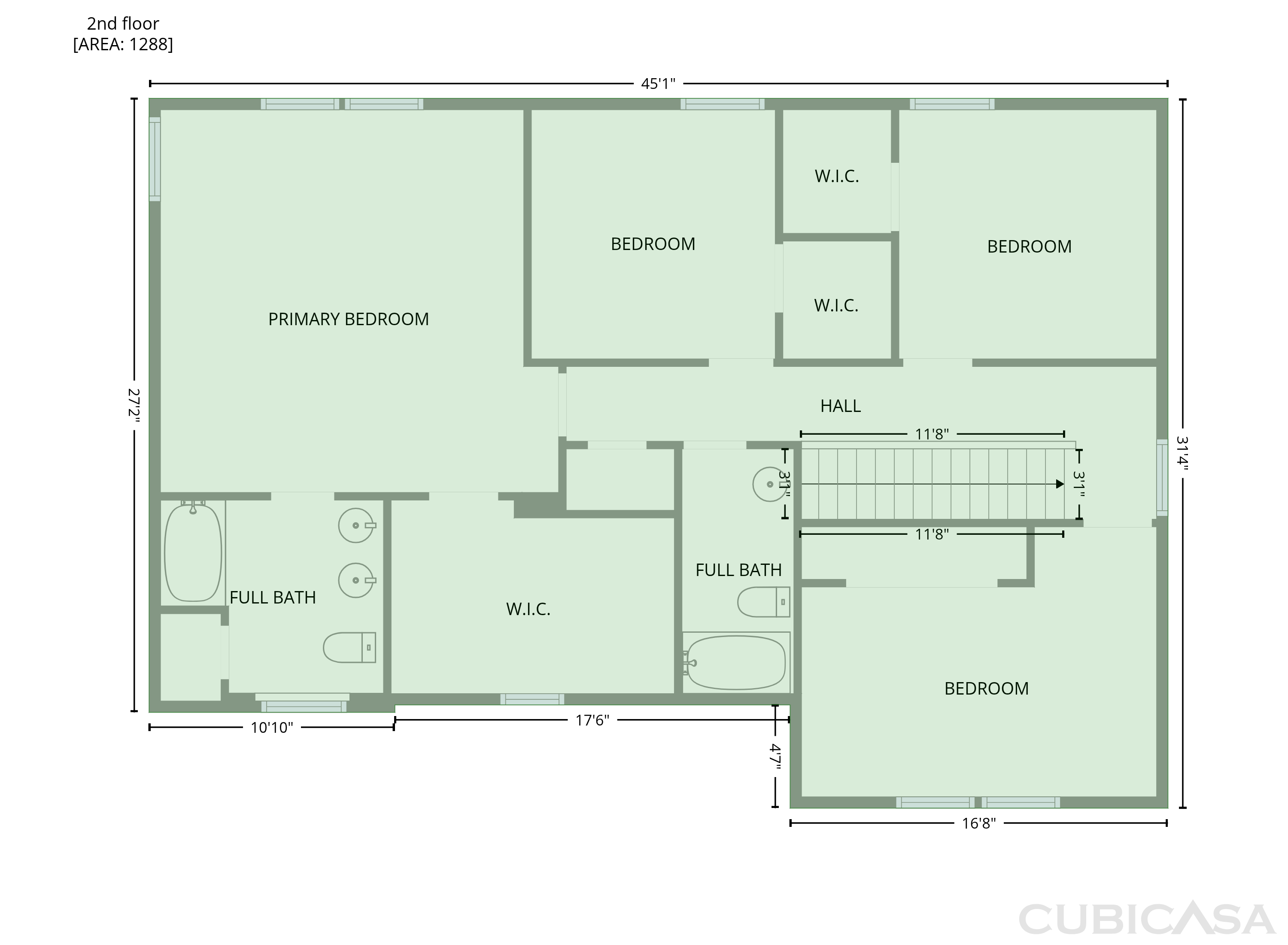 Second Floor of 7002 Beekman Lake Dr, Jacksonville, FL