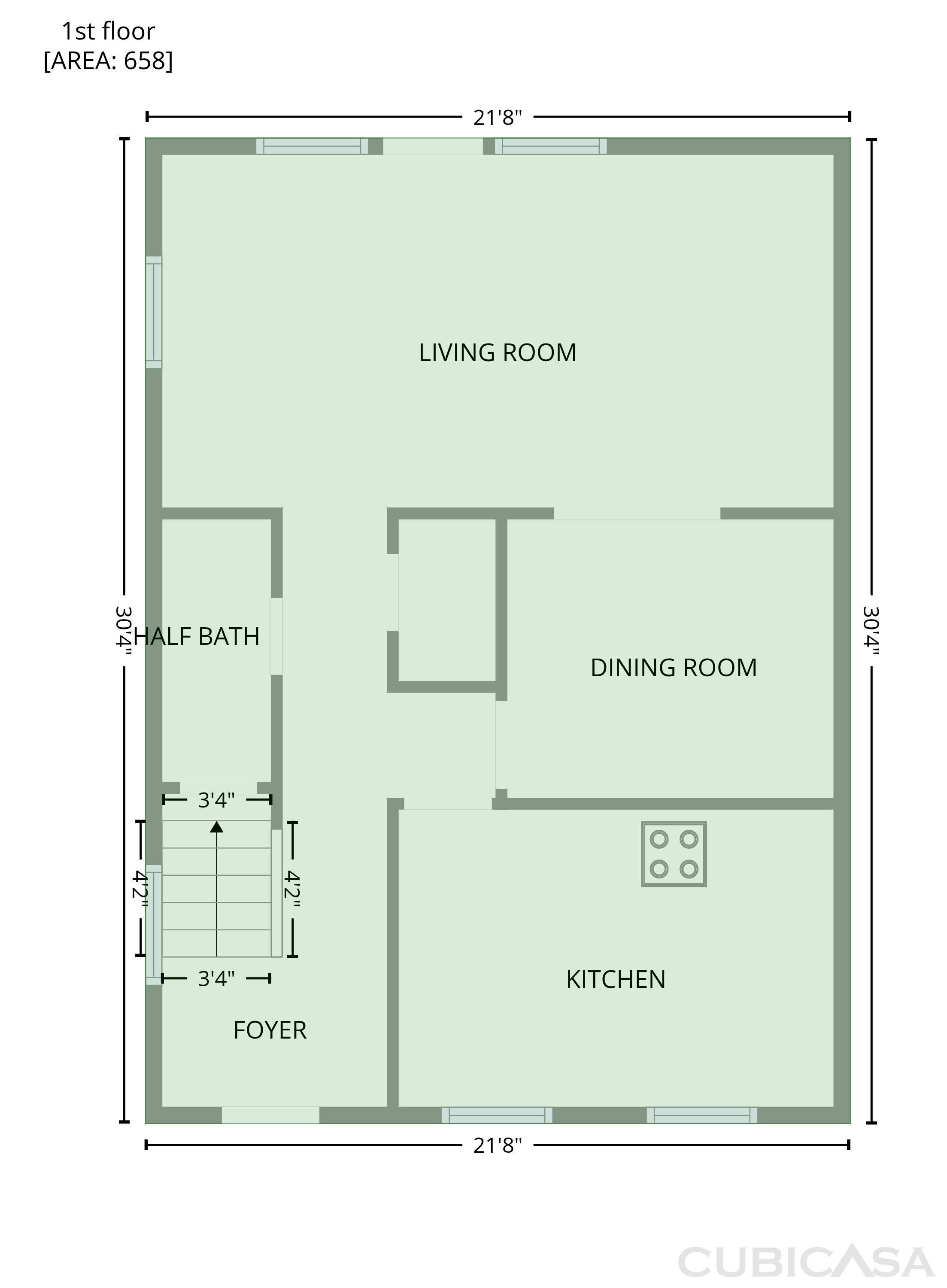Main Floor of 8355 Knights Bridge Rd, Charlotte, NC