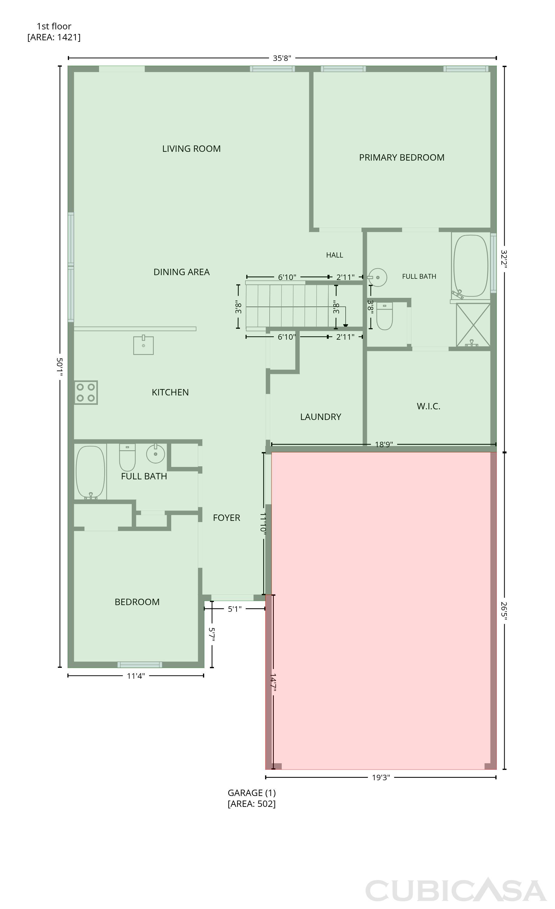 Main Floor of 426 Midland Pines Dr, Graniteville, SC