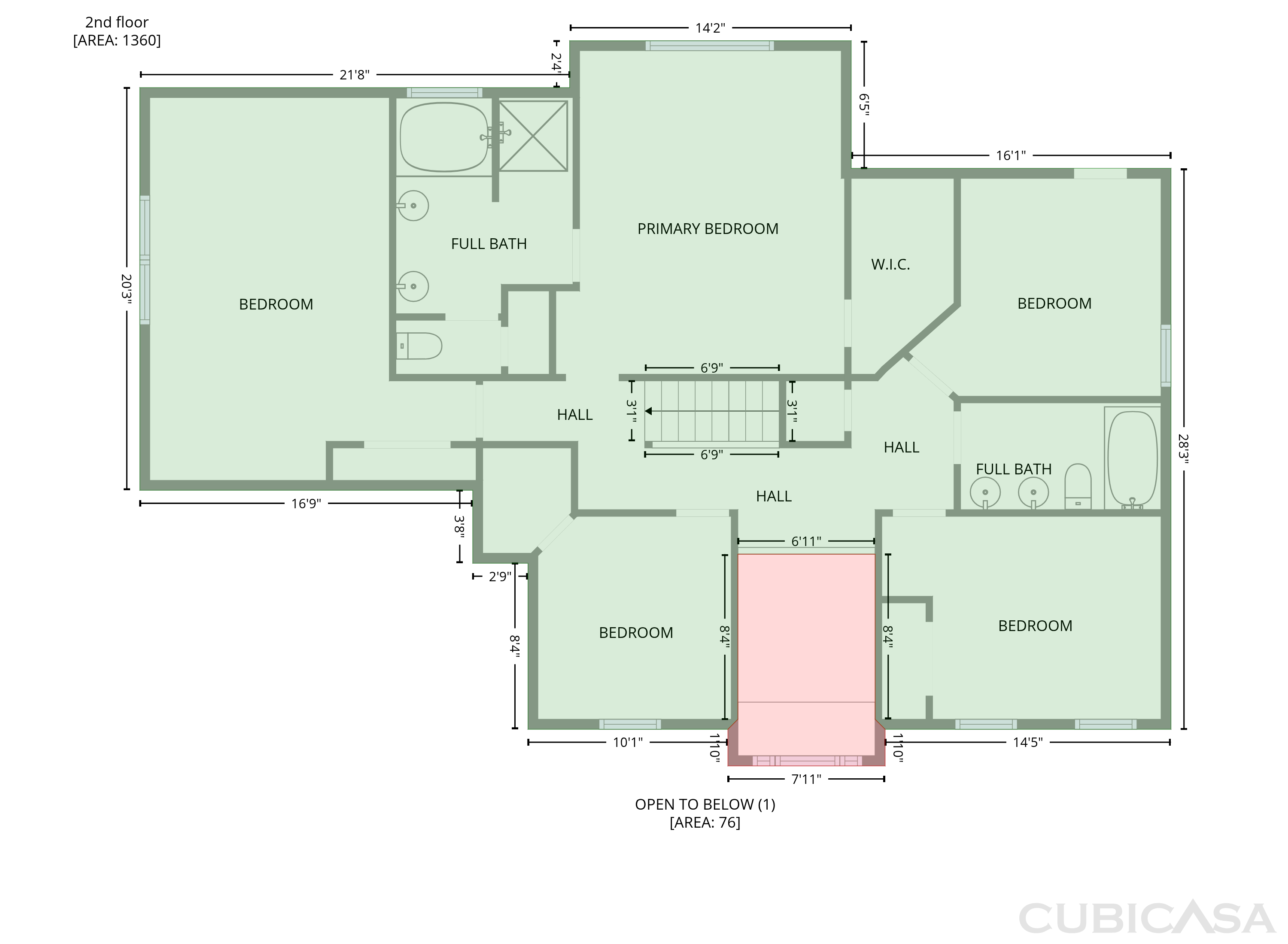 Second Floor of 110 Lyman Oak Ct, Fort Mill, SC