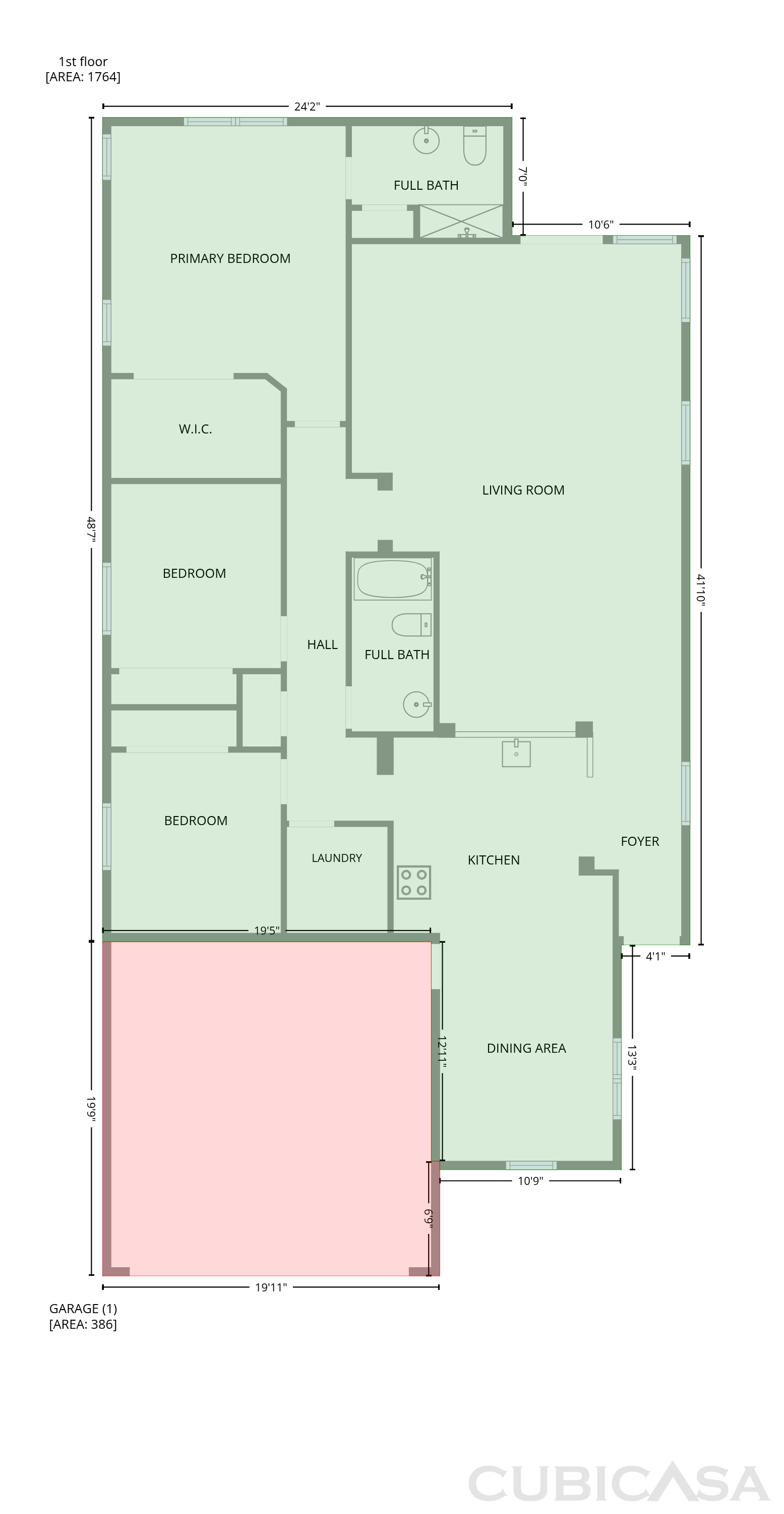Main Floor of 14411 S Via Del Moro, Sahuarita, AZ