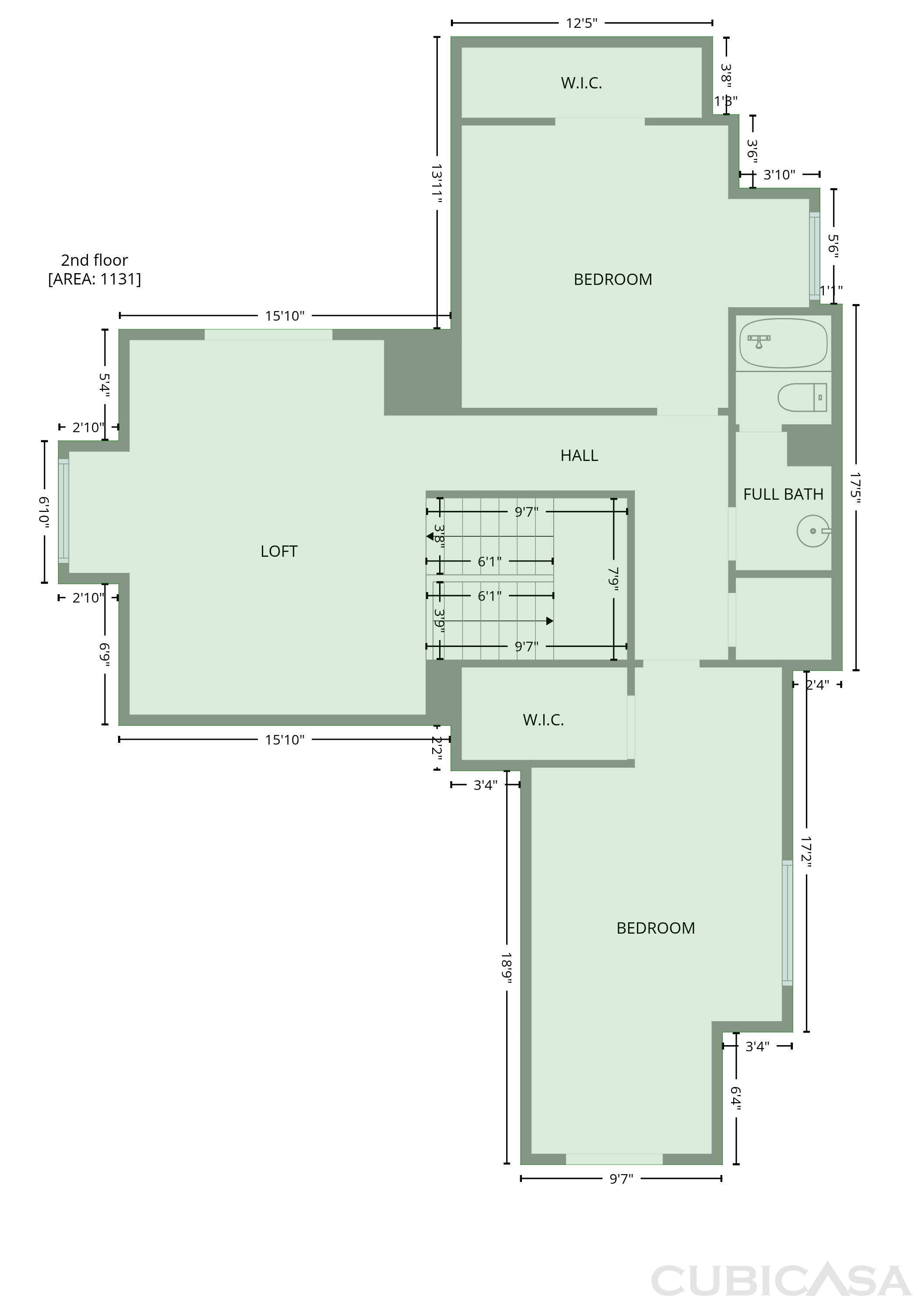 Second Floor of 3908 N Pine Ave, Broken Arrow, OK