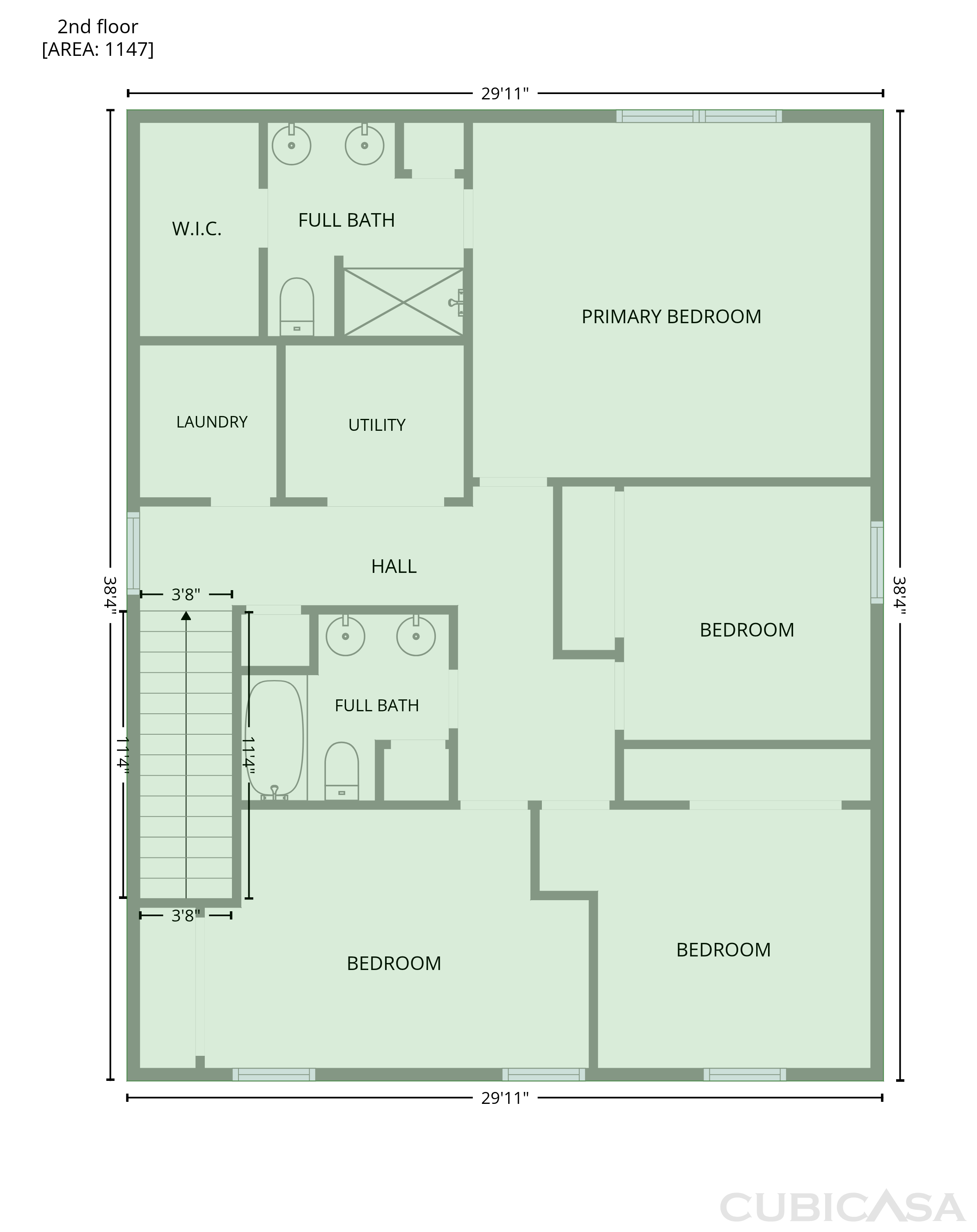 Second Floor of 10773 Hemingway Ave S, Cottage Grove, MN