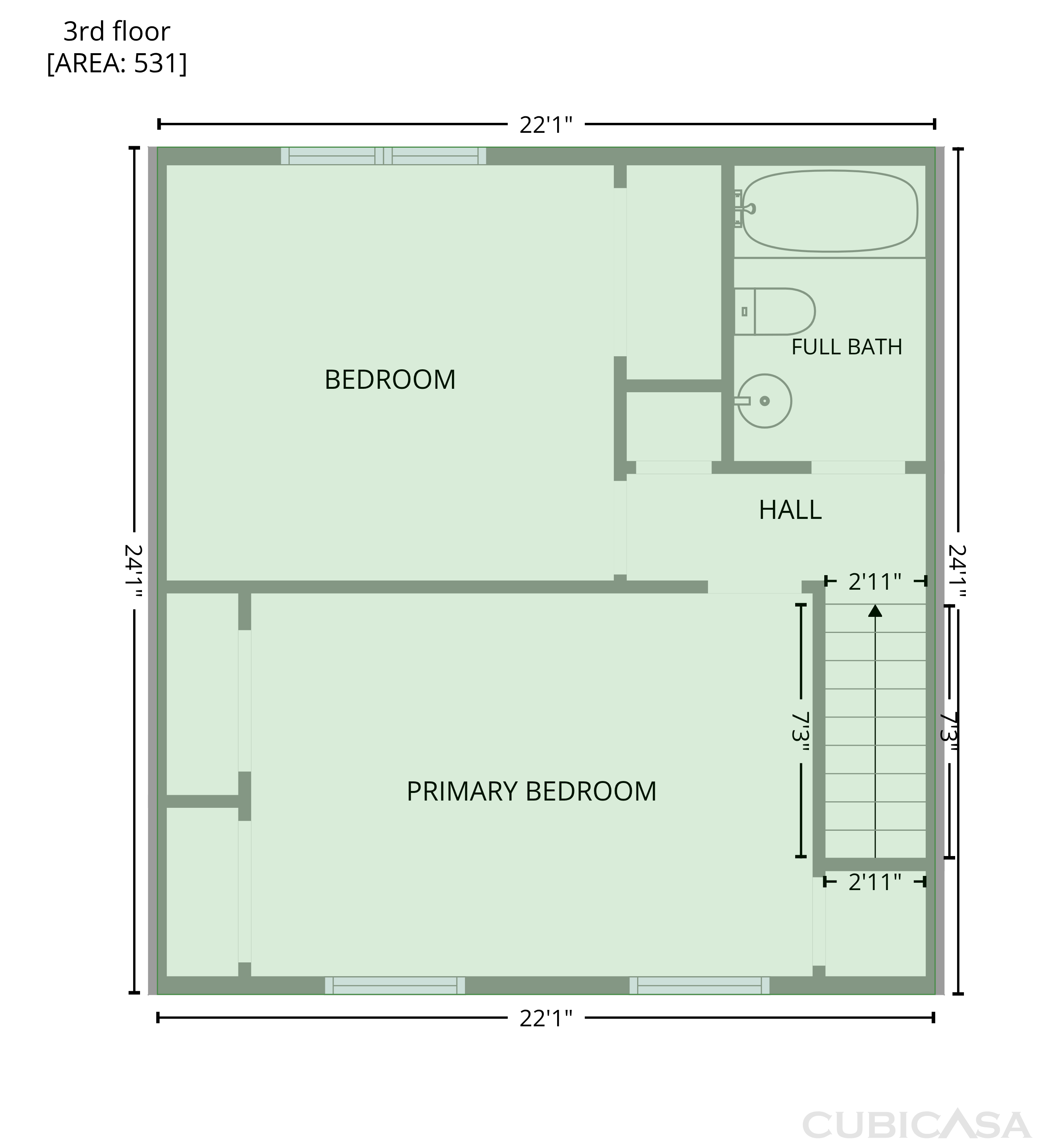 Third Floor of 868 Wescott Sq, Eagan, MN