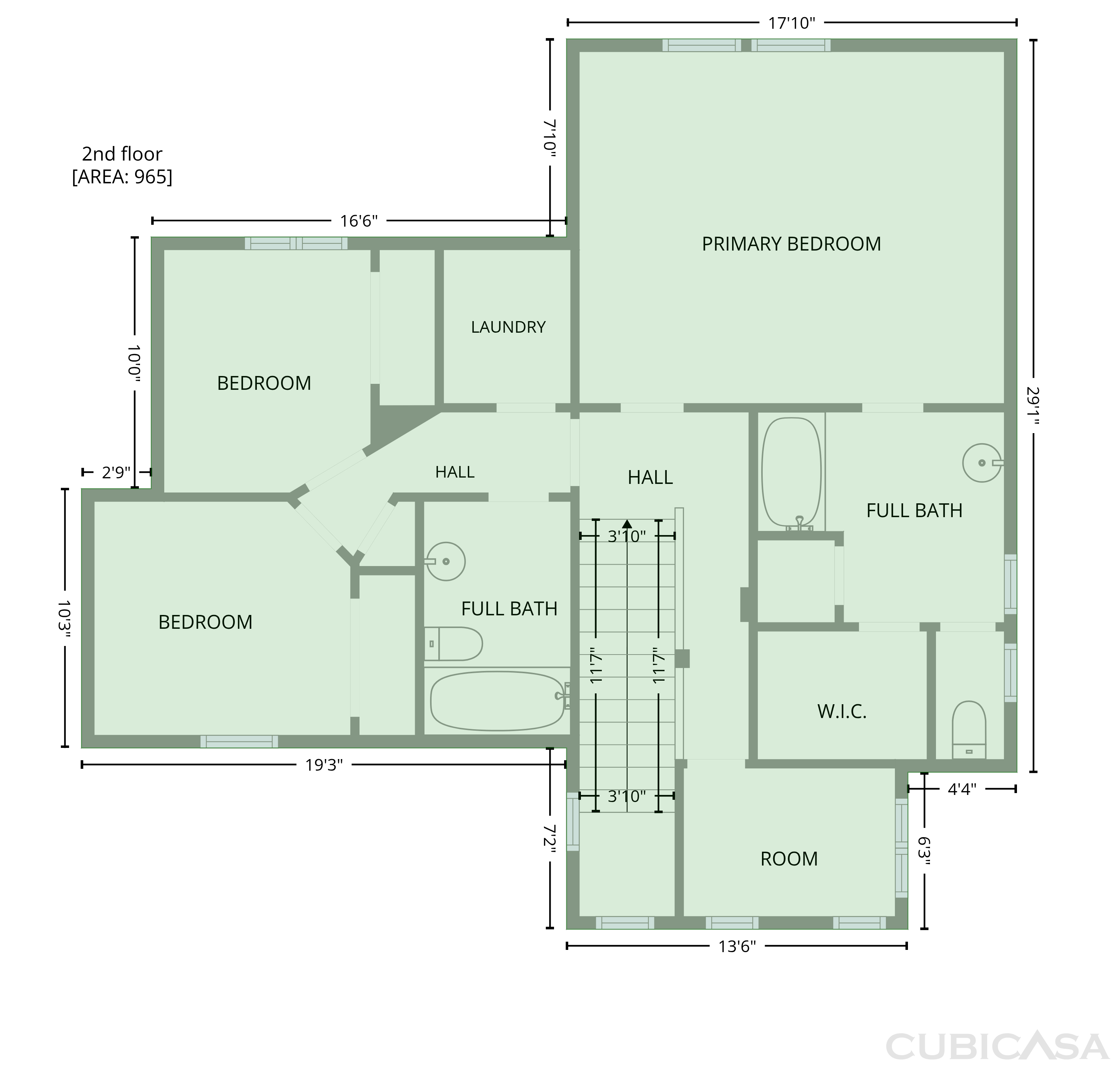 Second Floor of 11606 Elcadore St, Las Vegas, NV