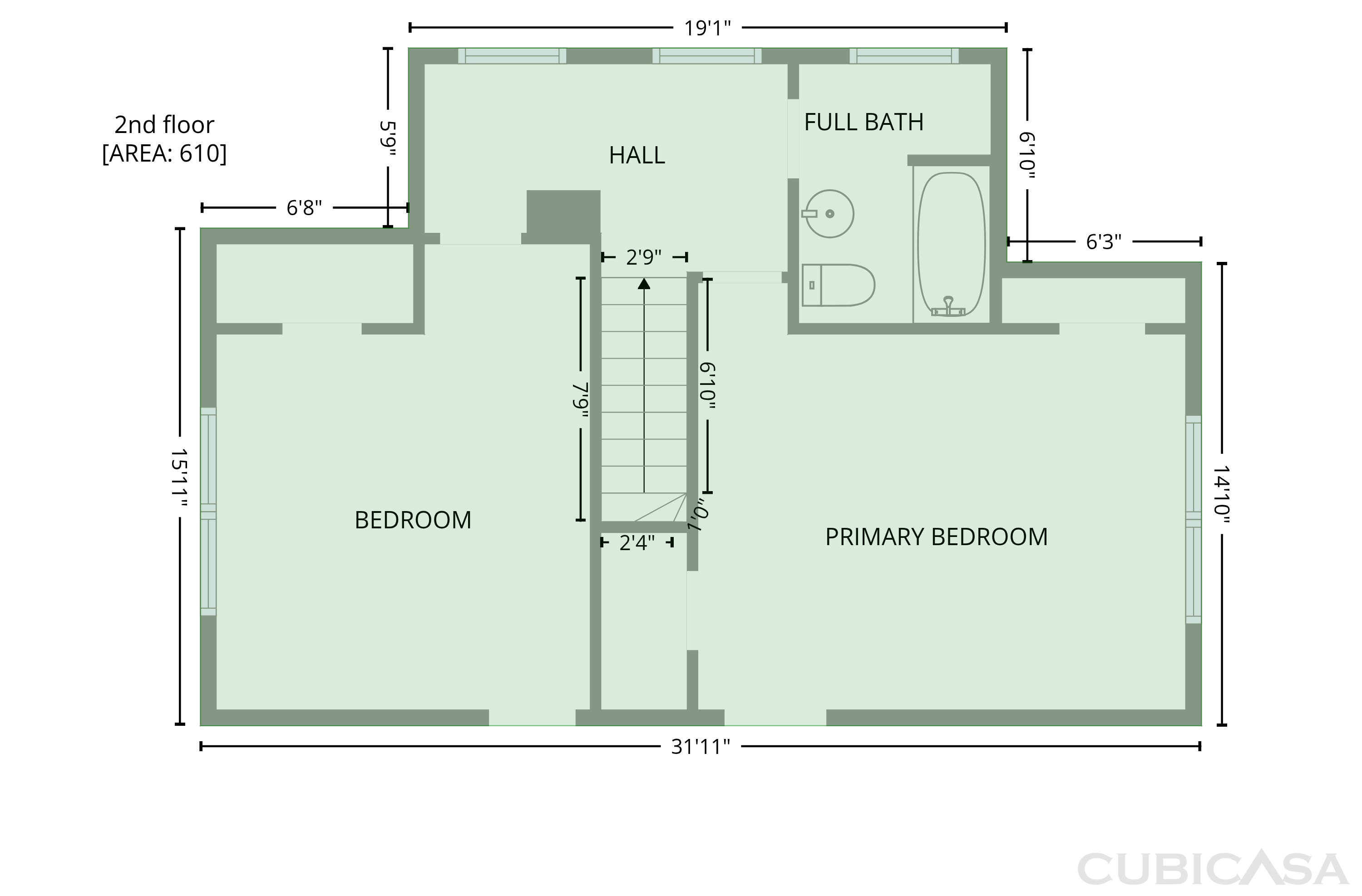 Second Floor of 306 Fayetteville St, Newton Grove, NC